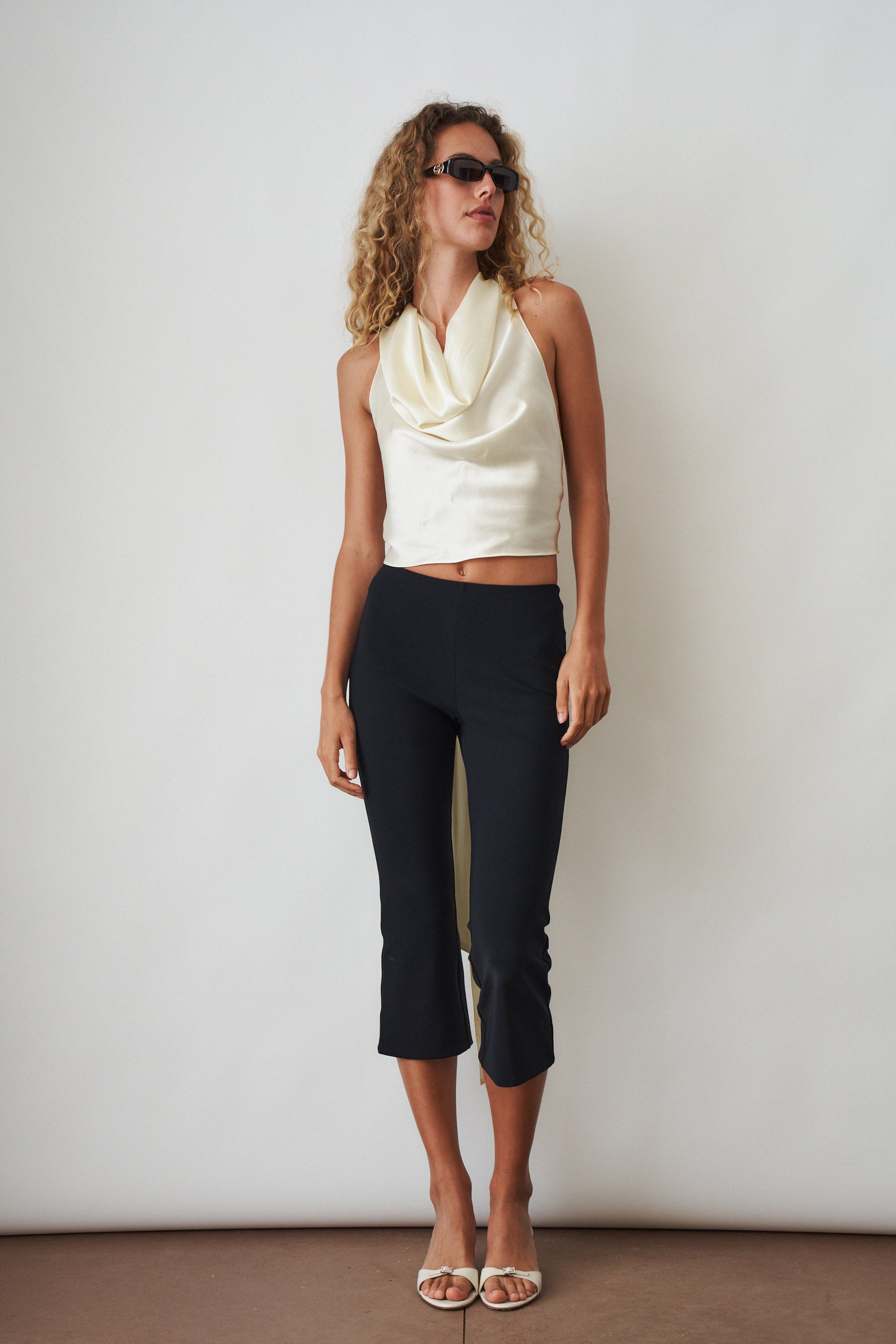 Basic Capri Knit Pant