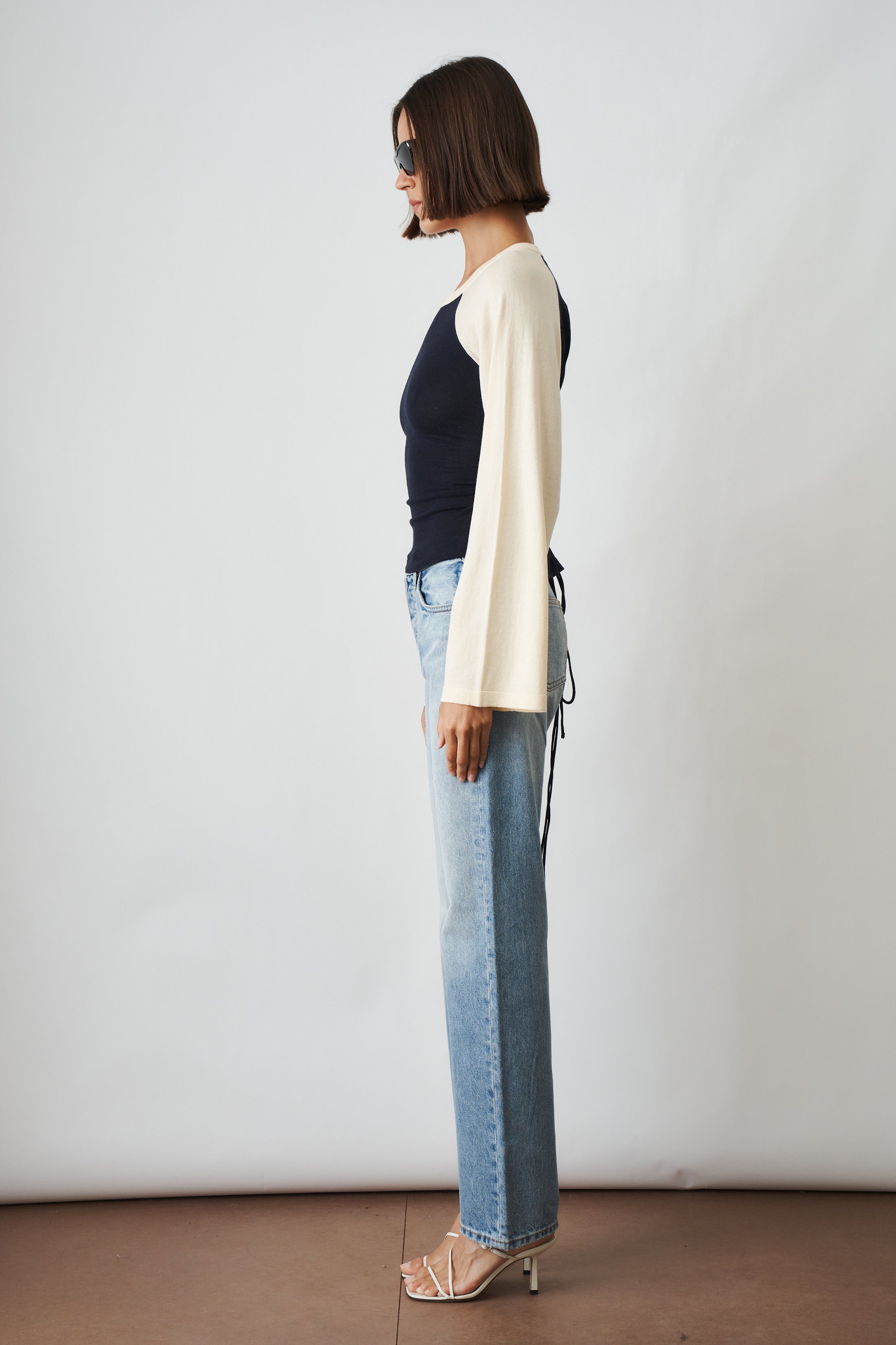 Off-Season Knitted Raglan Shirt