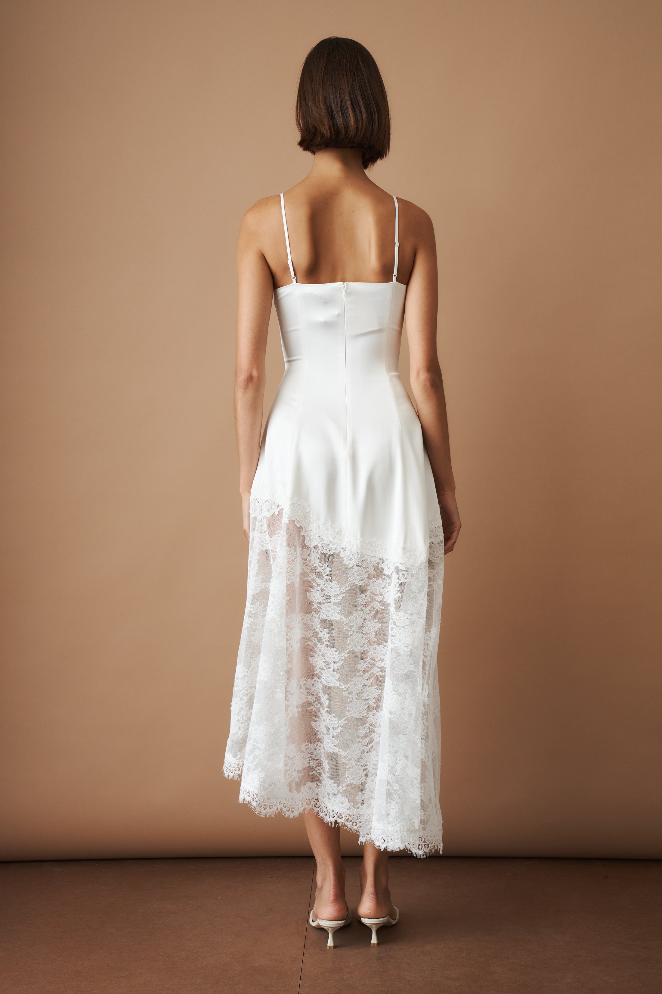 Mirabelle White Dress