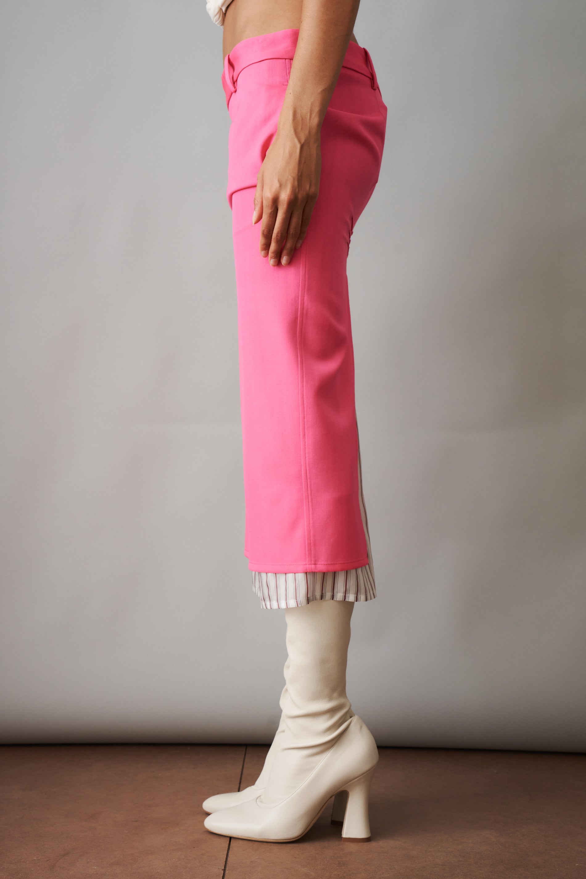 Pink Midi Skirt
