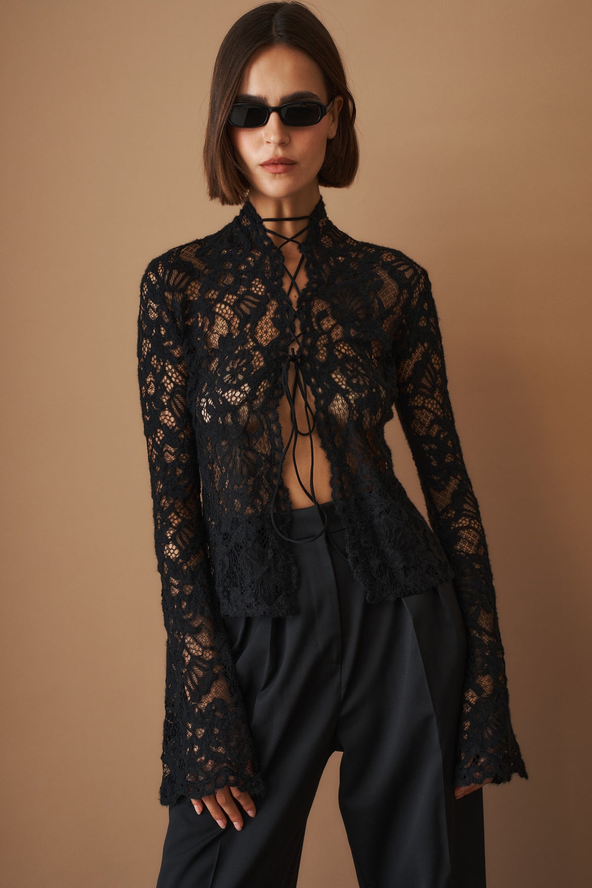 Sally Top Black