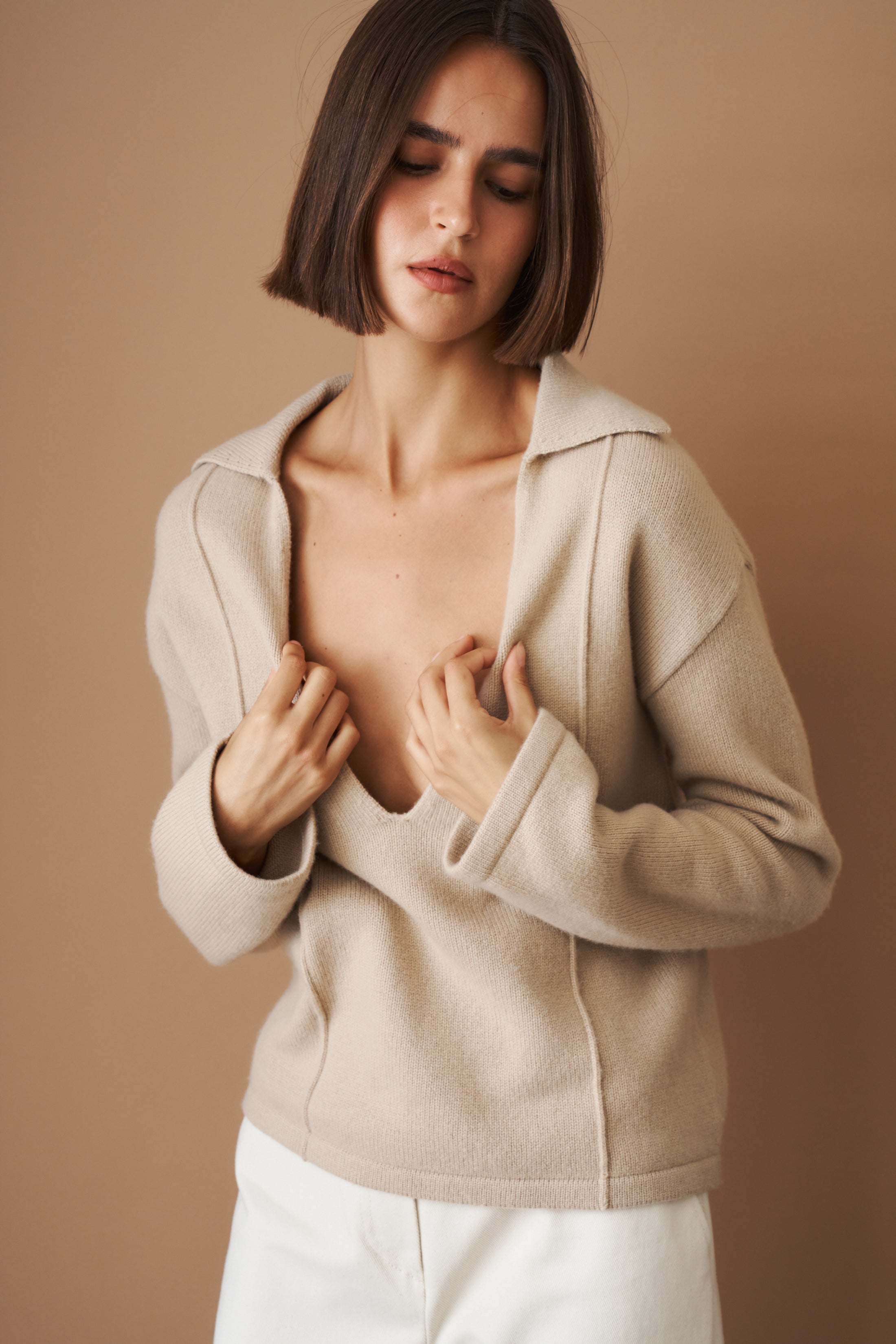 Sia Top Beige
