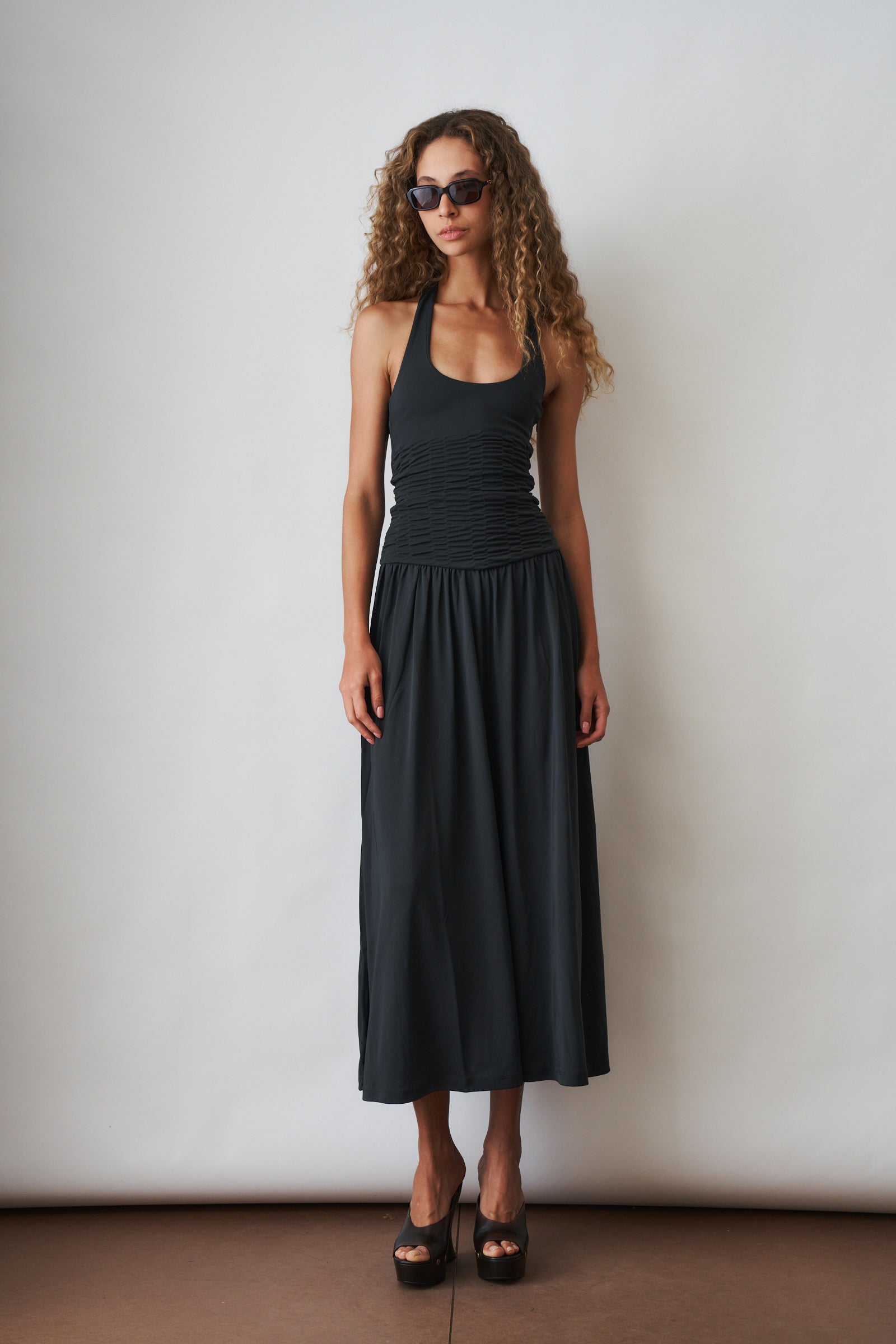 Palo Maxi Dress Gray