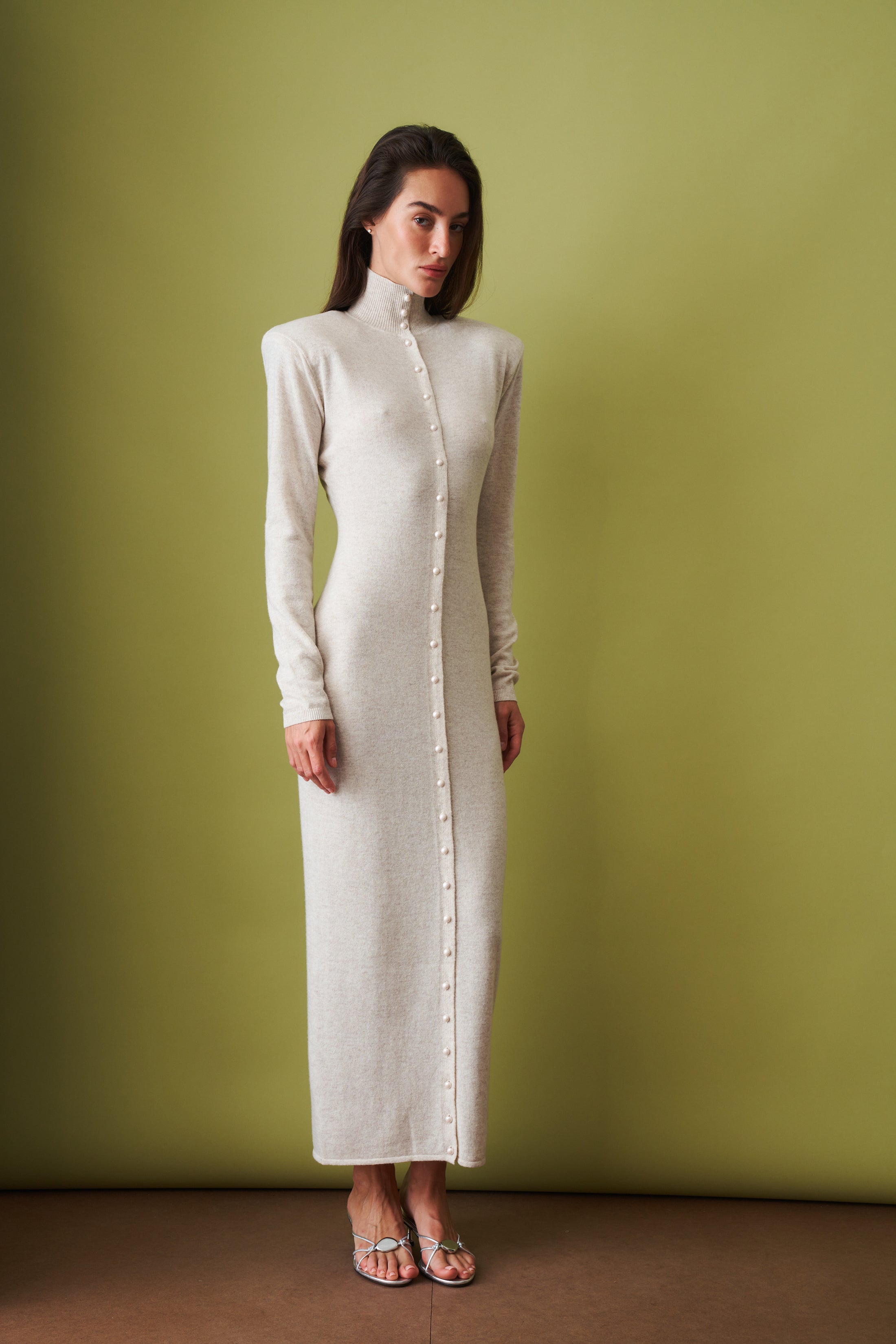 Knitted Polo Dress - DÉSORDRE