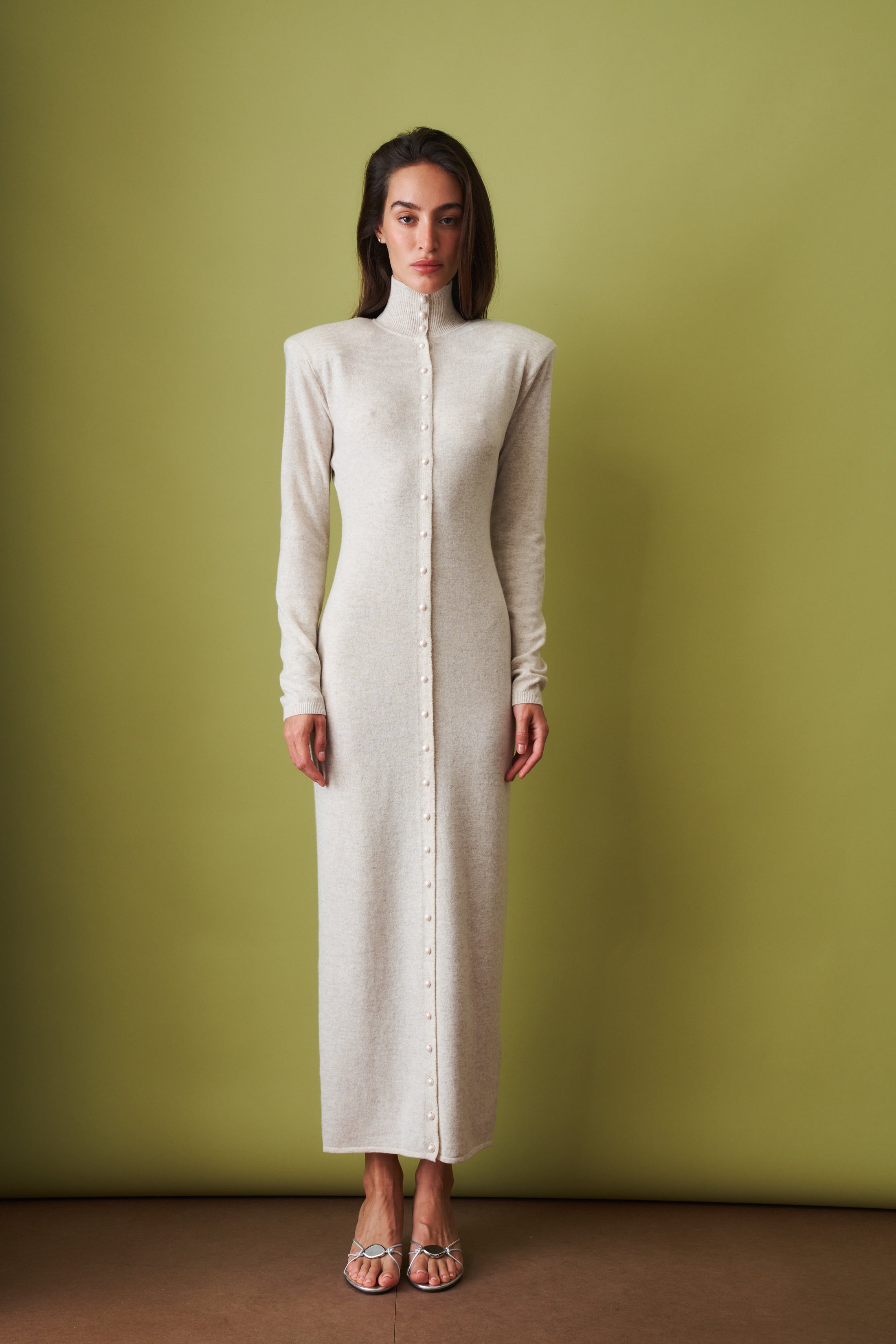 Knitted Polo Dress - DÉSORDRE