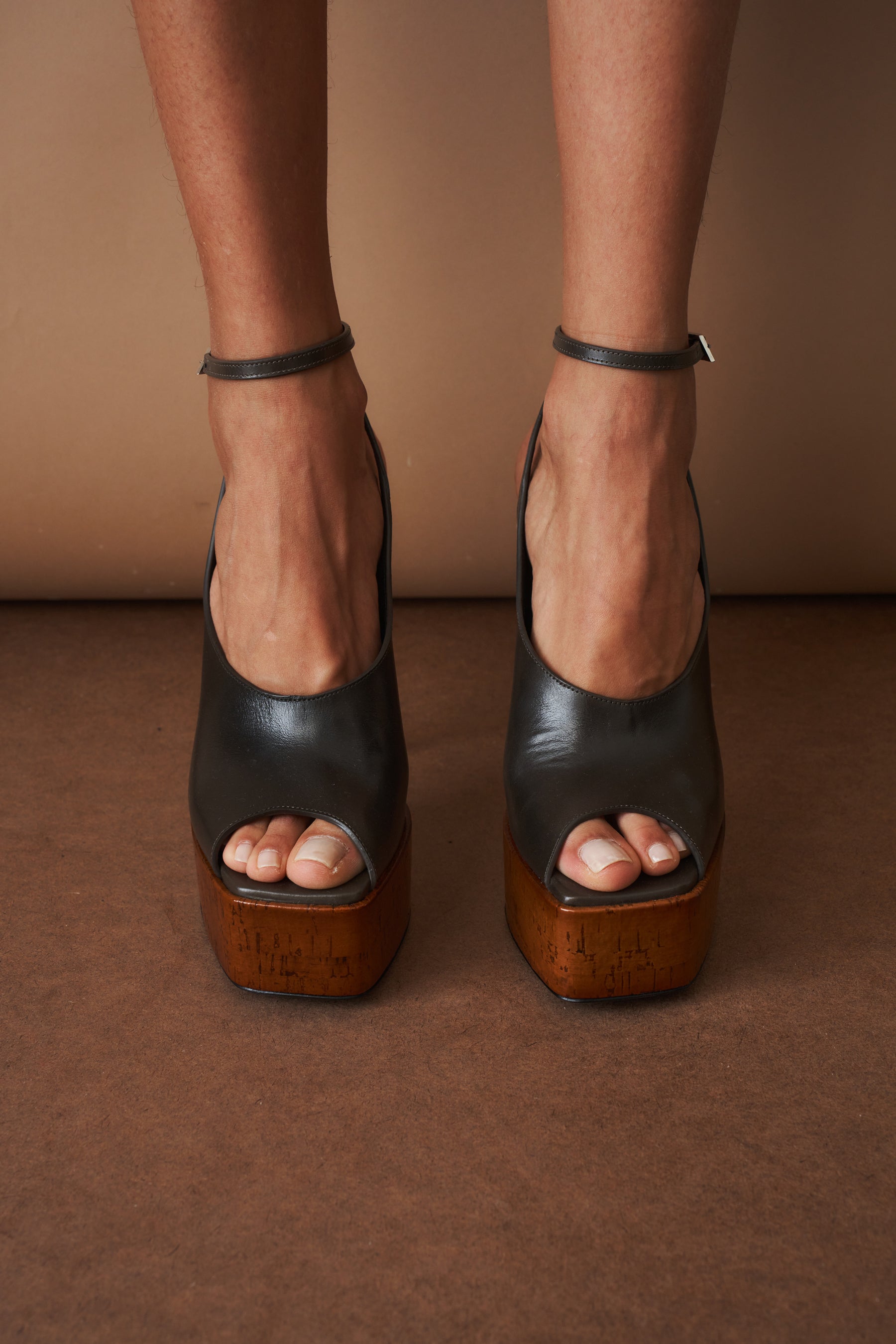 Ornella Dark Green Sandal - DÉSORDRE