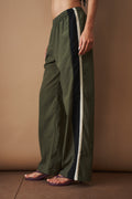 Multicolor Water Resistant Parachute Track Pants - DÉSORDRE