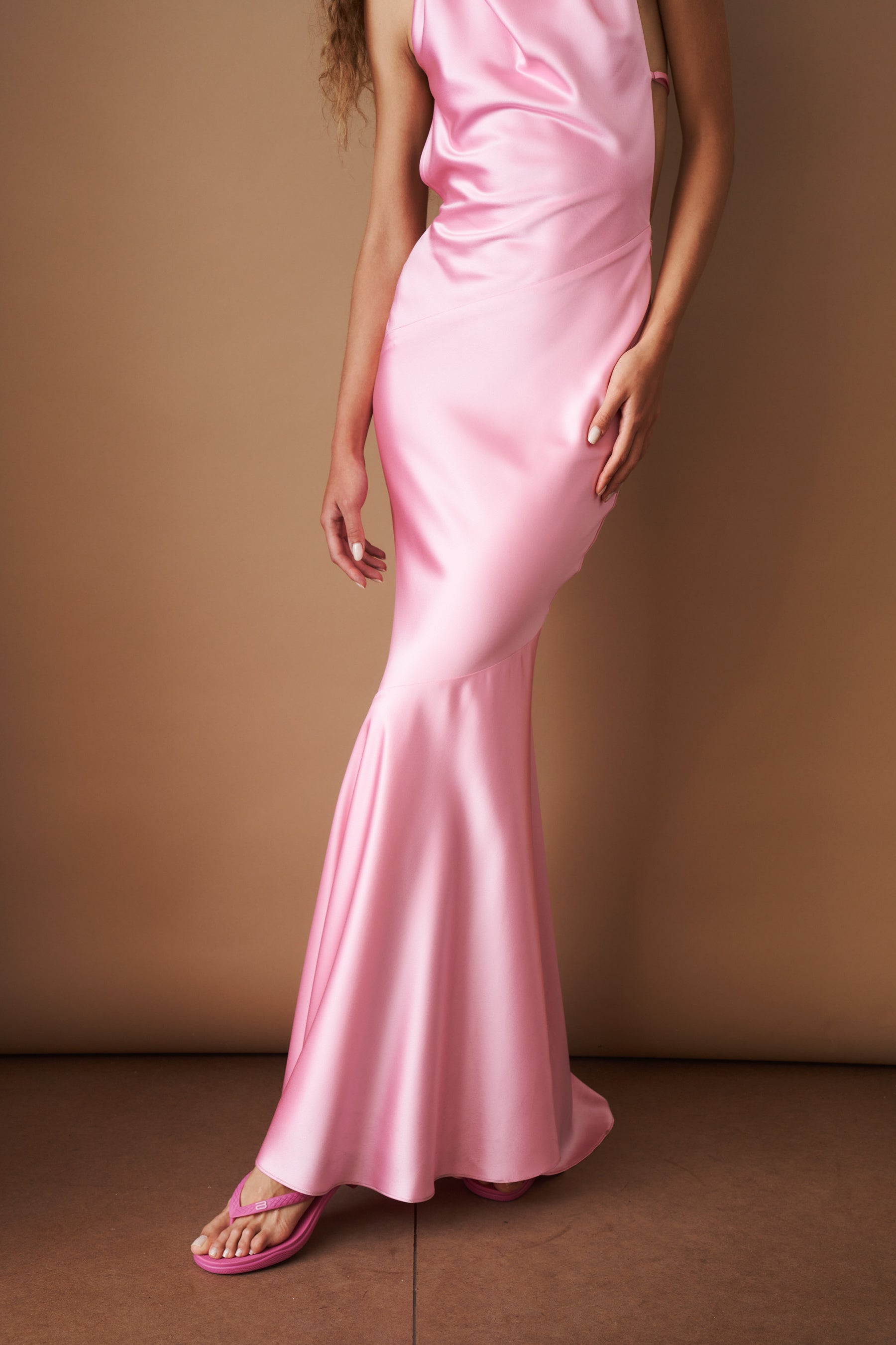 Luneth Flamingo Dress - DÉSORDRE