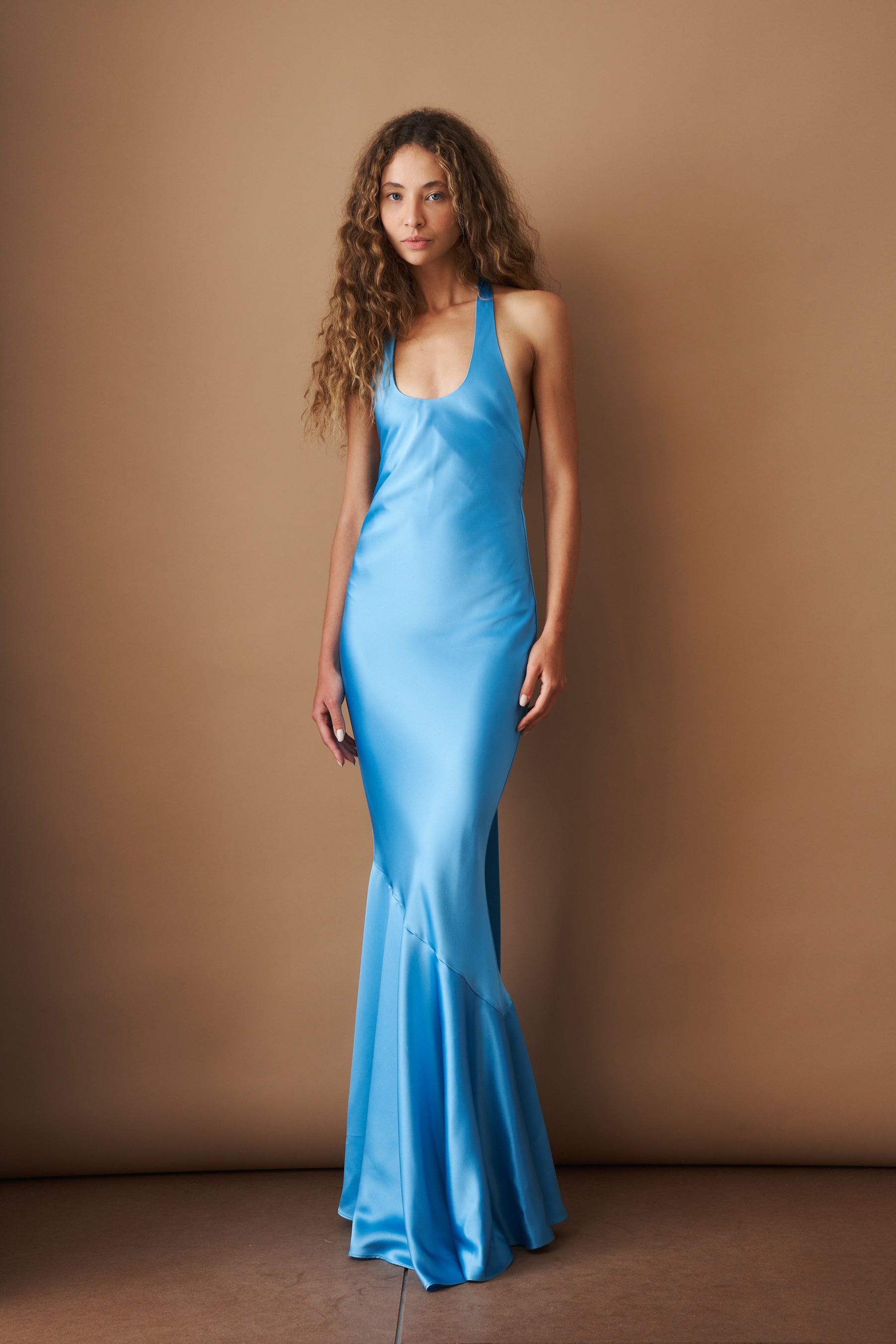 Alison Aqua Dress - DÉSORDRE