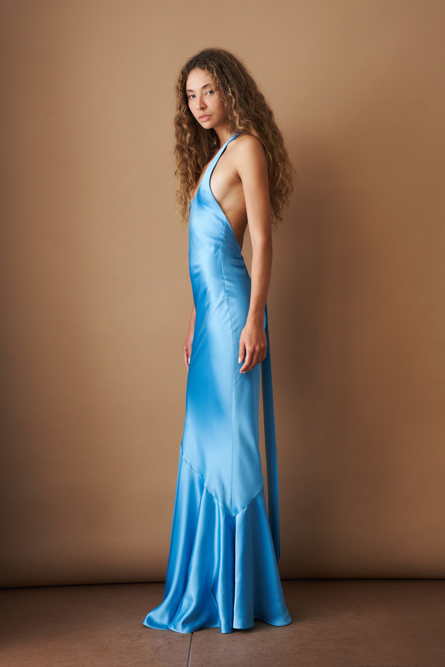 Alison Aqua Dress - DÉSORDRE