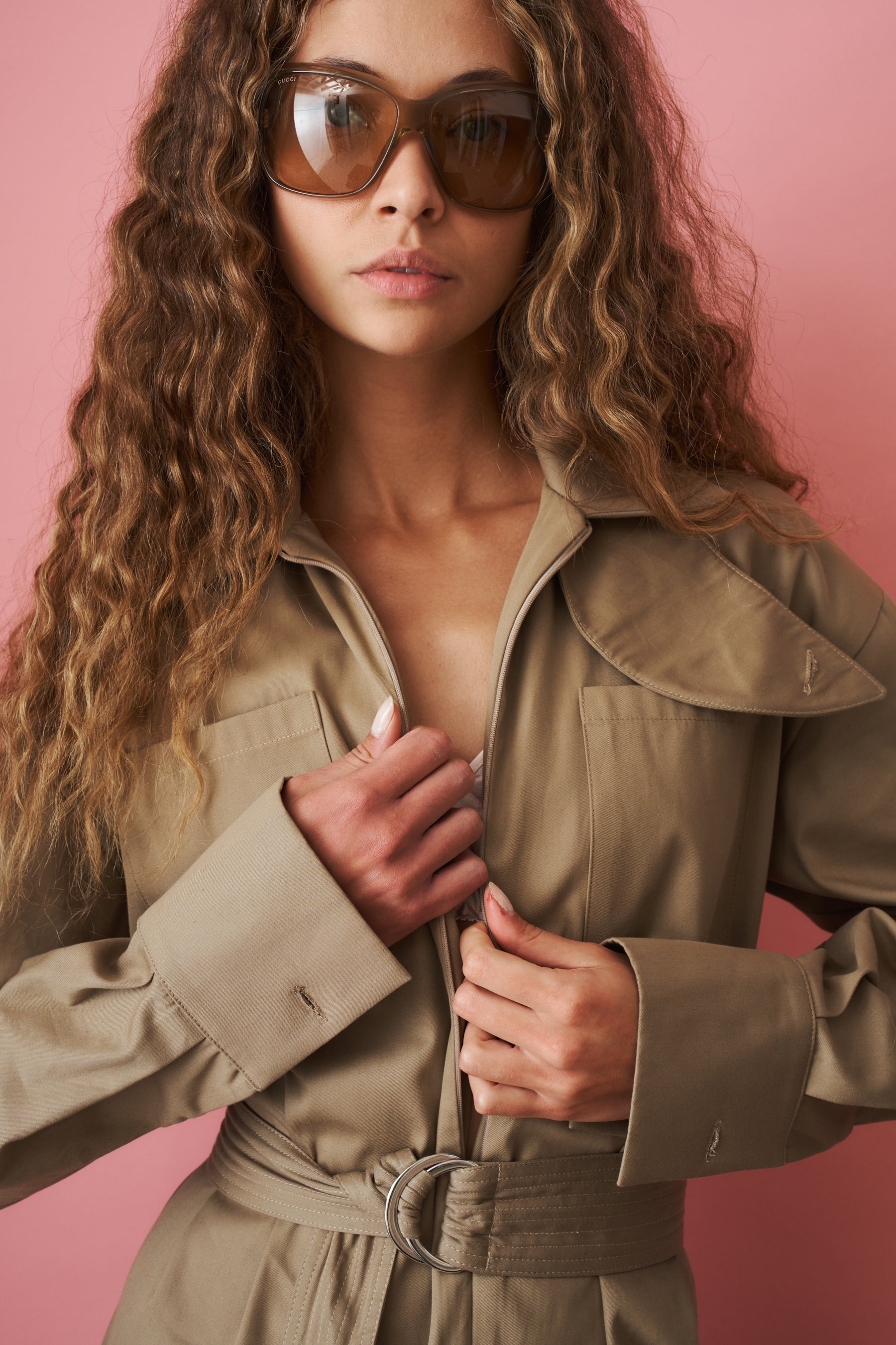 Recycled Cotton Cargo Jumpsuit - DÉSORDRE