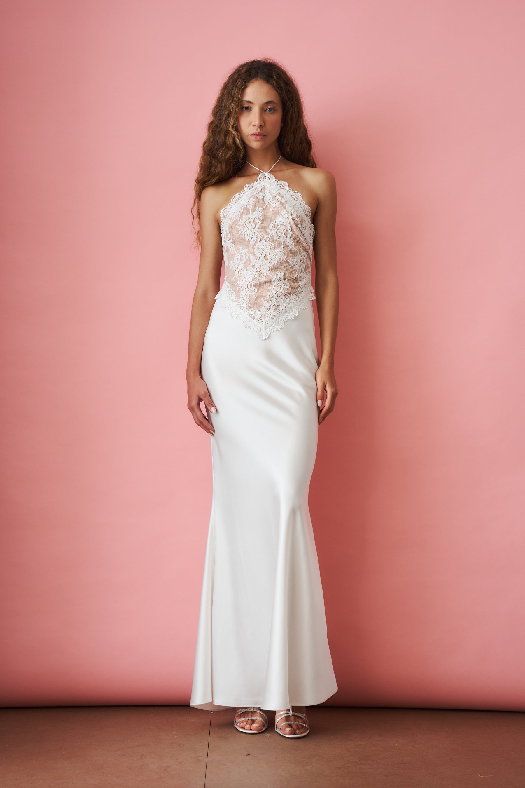 Costanza Ivory Lace Dress - DÉSORDRE