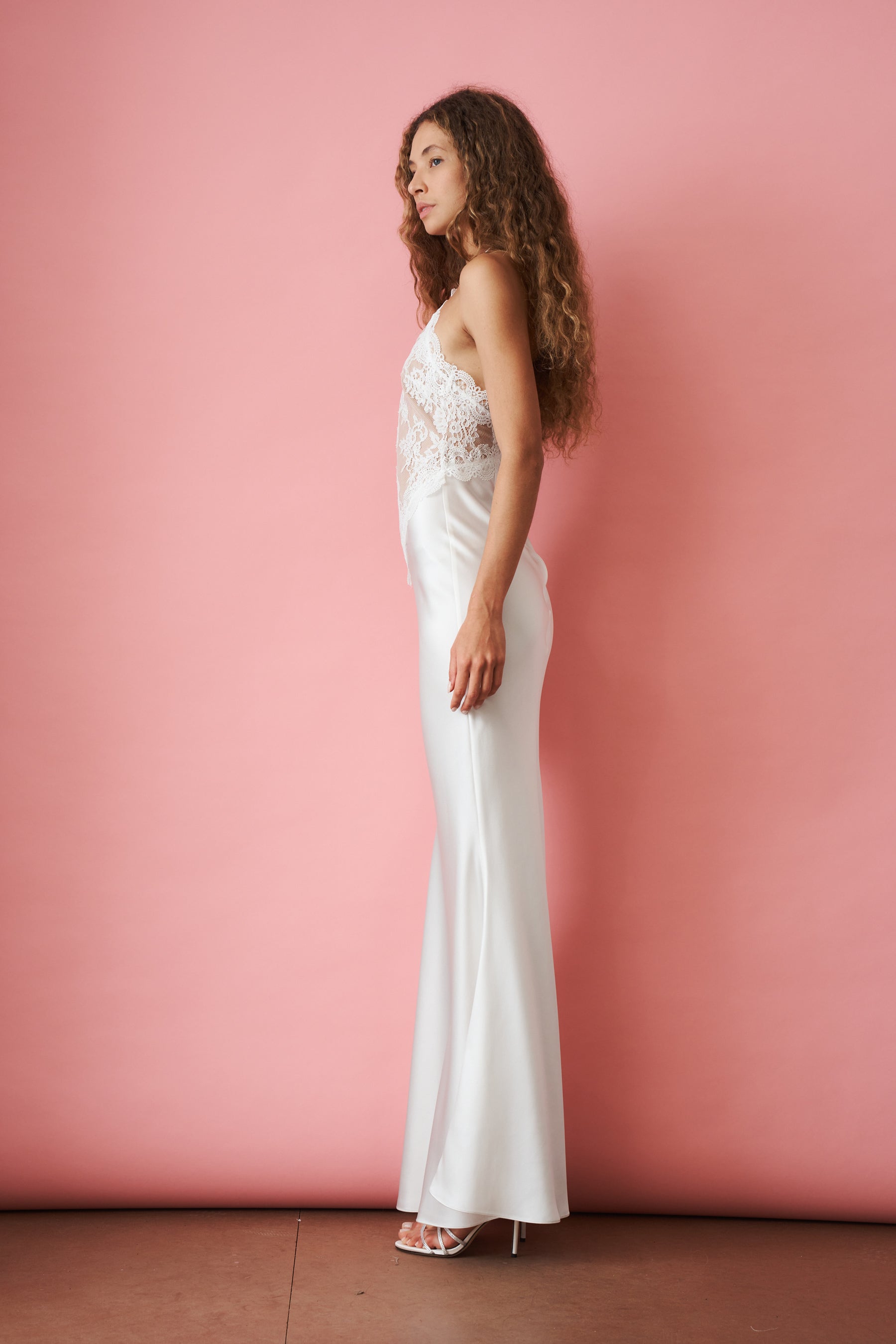 Costanza Ivory Lace Dress - DÉSORDRE