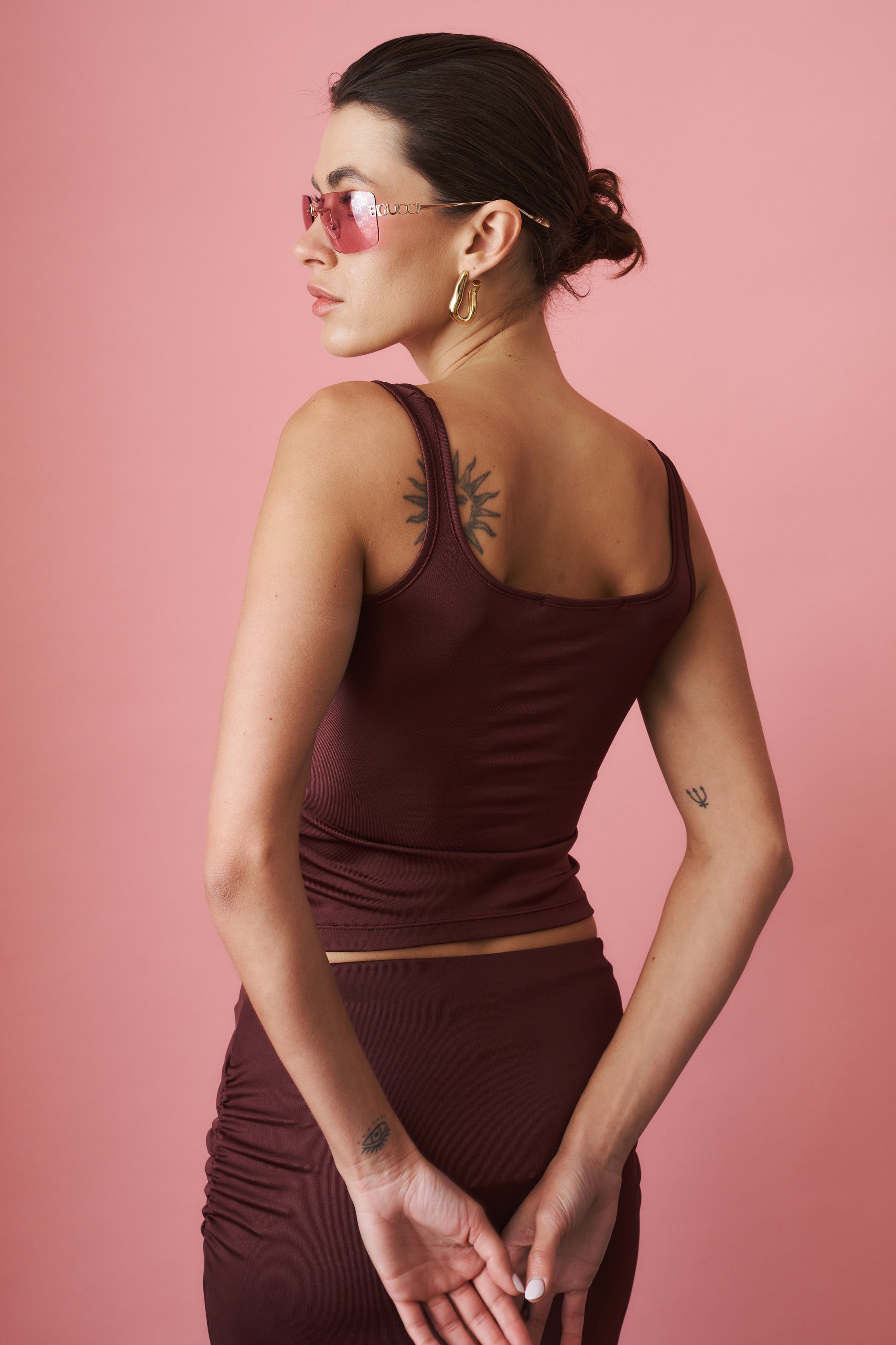 Cora Top Merlot - DÉSORDRE