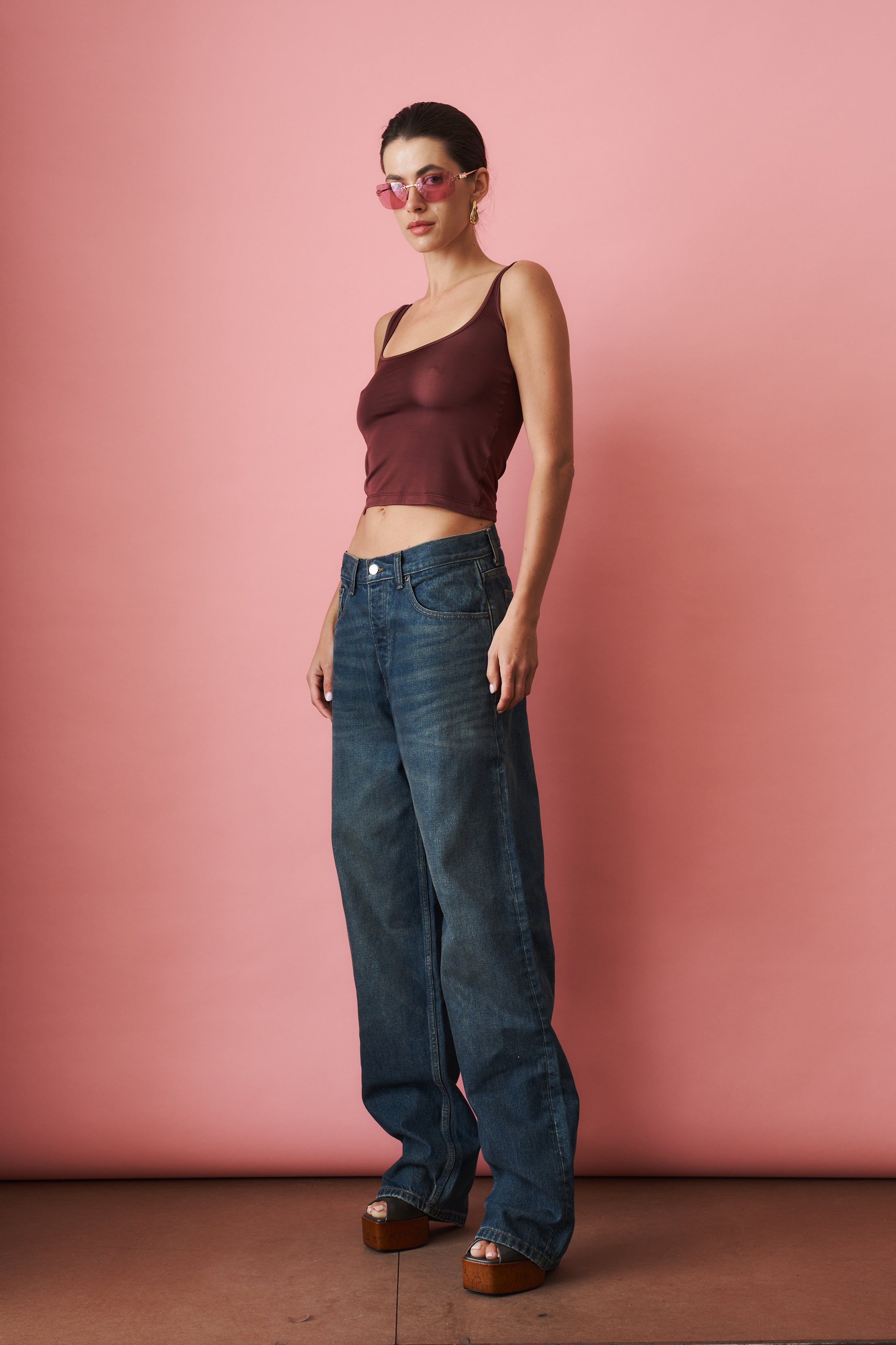 Baggy Jeans Green Wash - DÉSORDRE