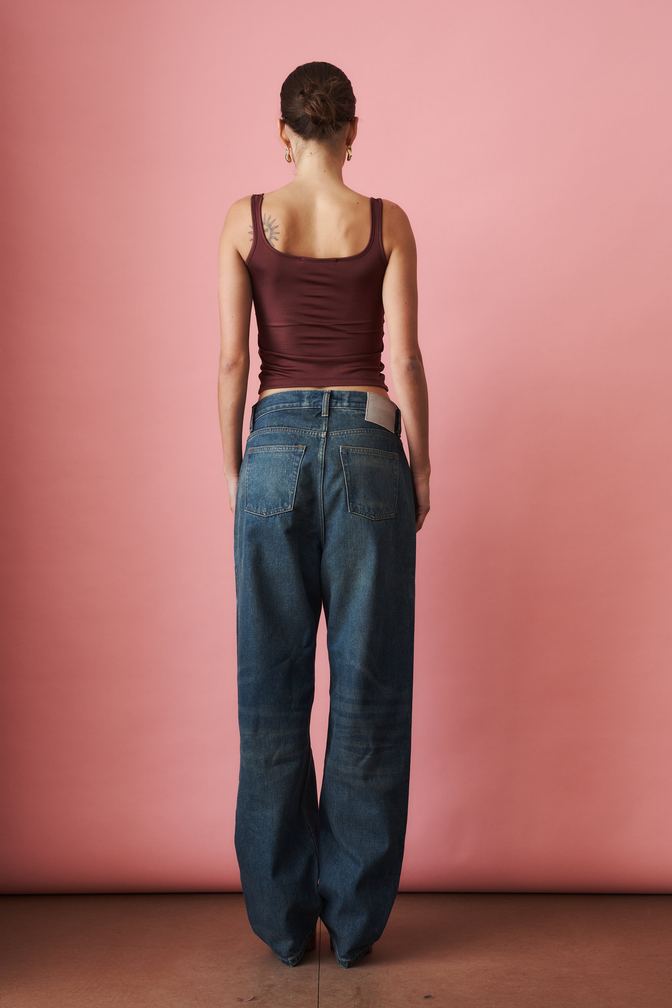 Baggy Jeans Green Wash - DÉSORDRE