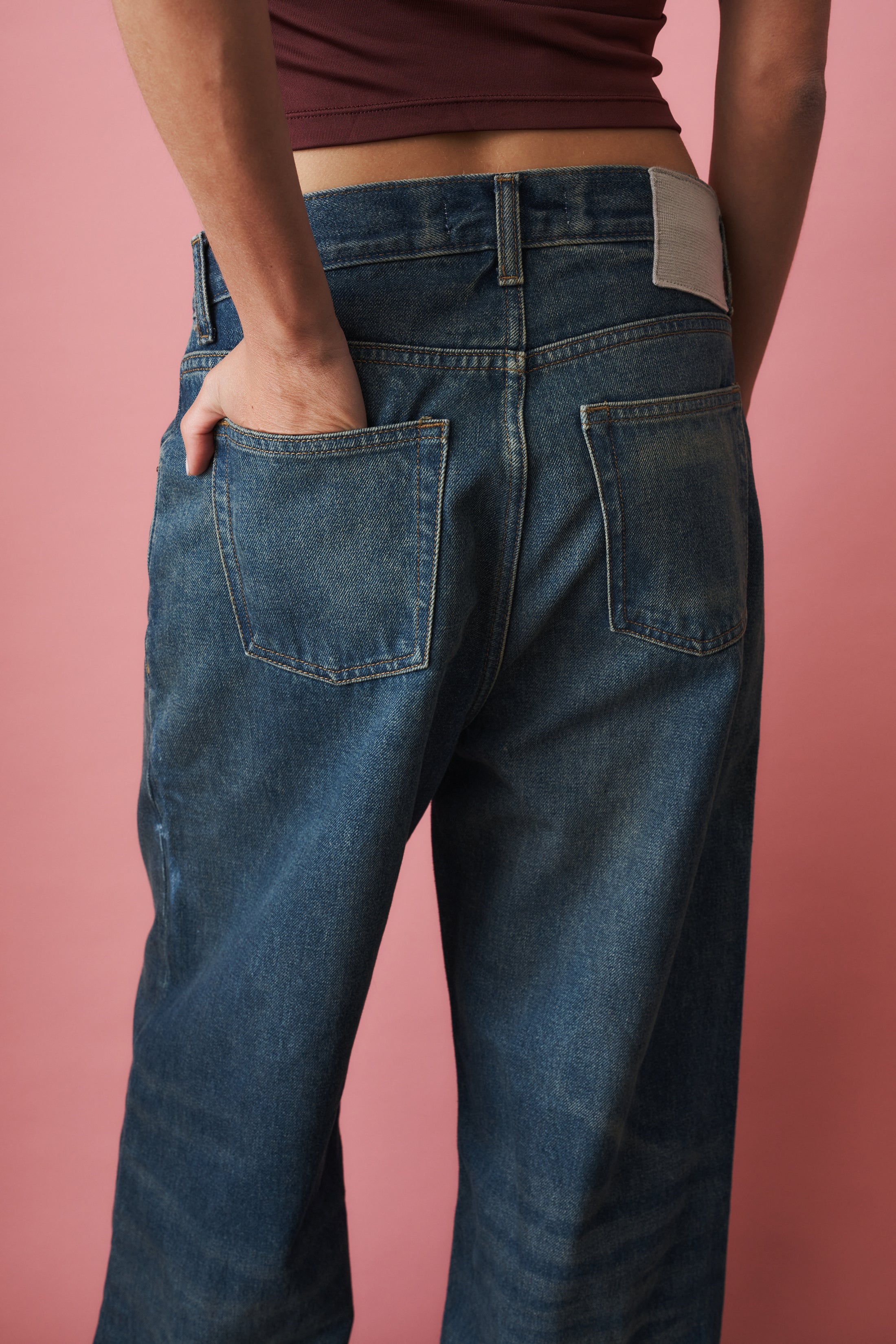 Baggy Jeans Green Wash - DÉSORDRE