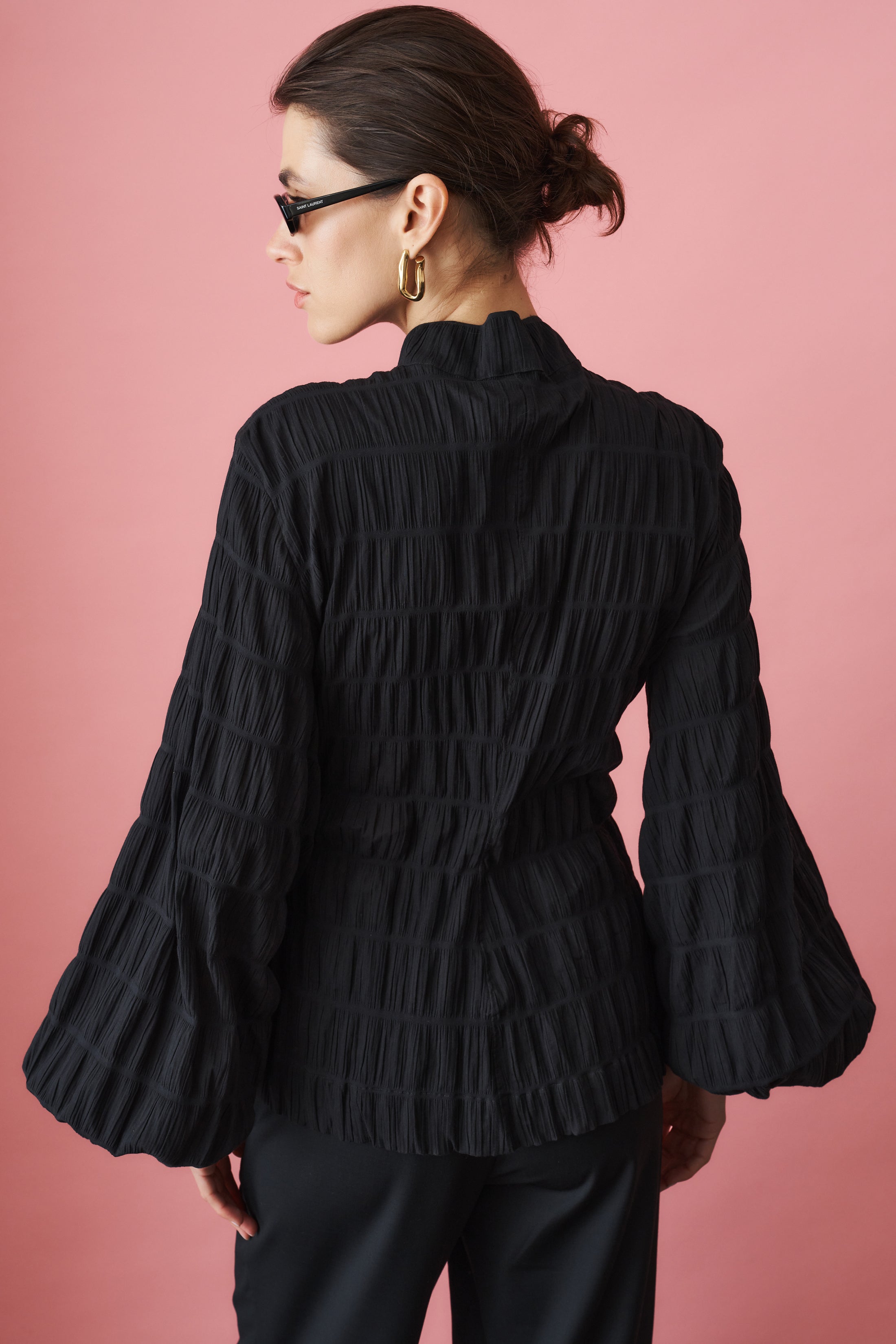 Dalila Shirt Black - DÉSORDRE