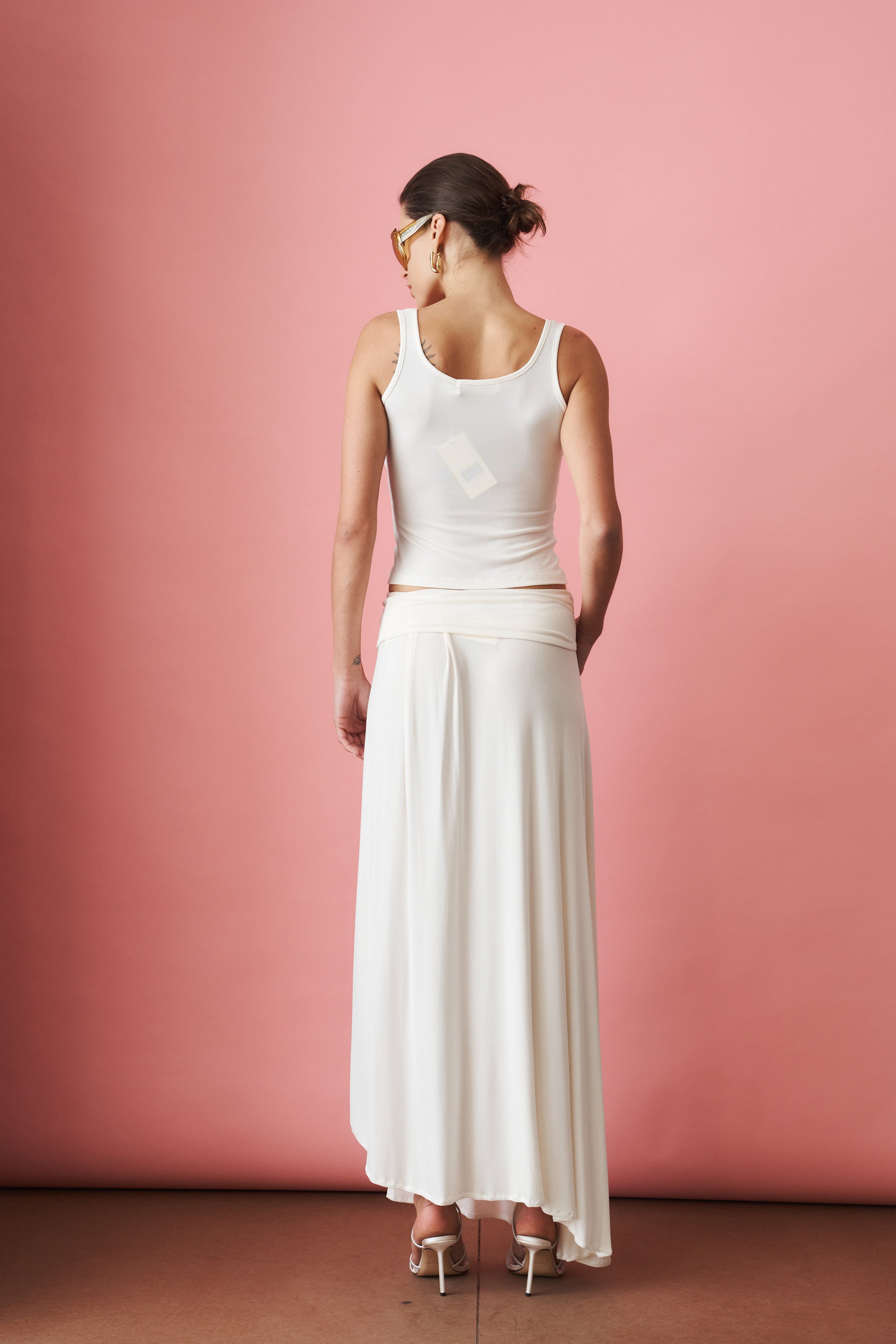 Cora Skirt Cream - DÉSORDRE