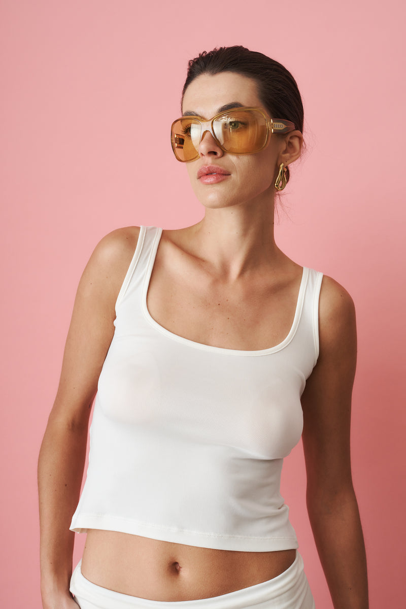 Cora Top Cream - DÉSORDRE