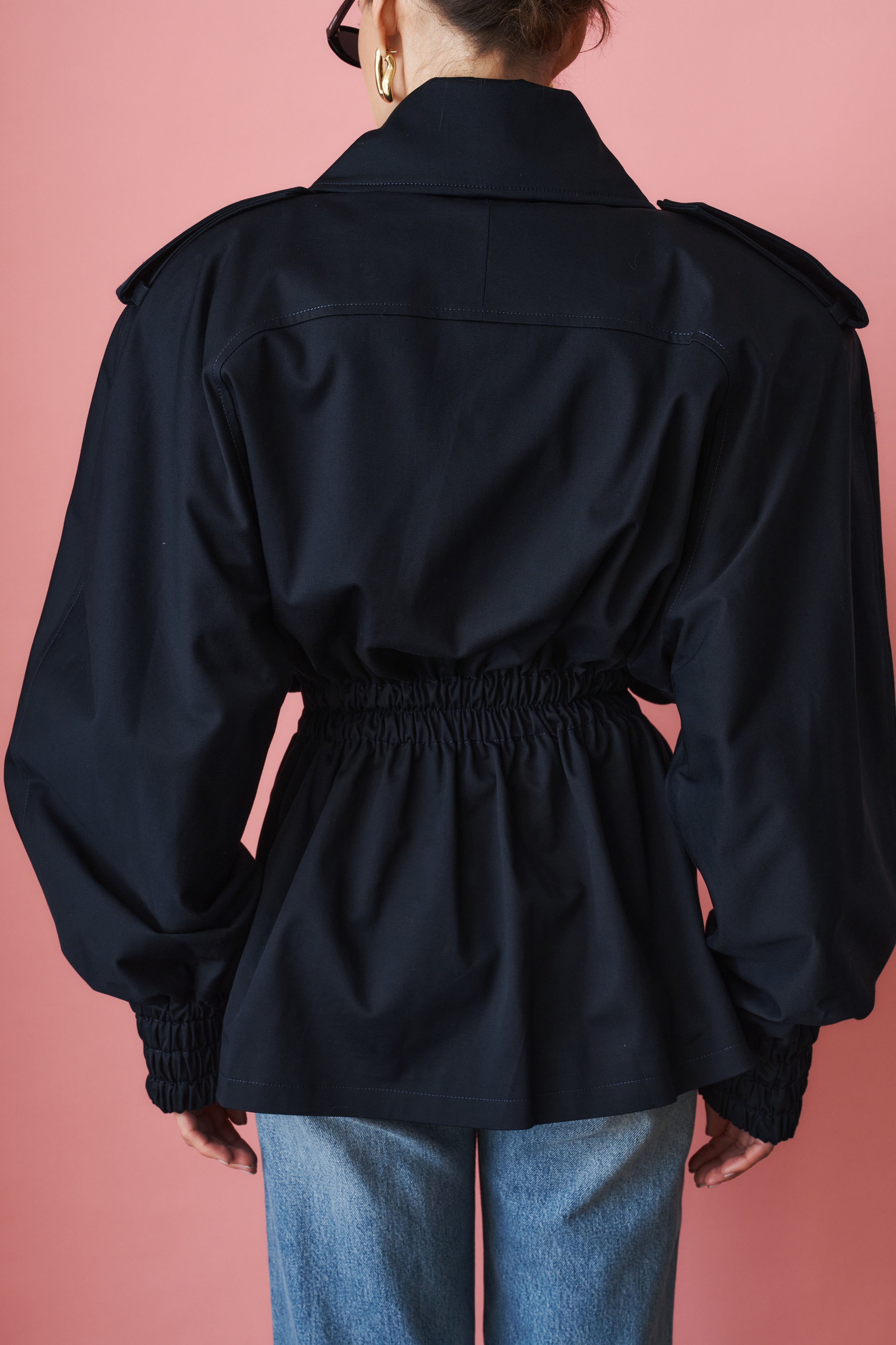 Our Trench Cotton Navy - DÉSORDRE