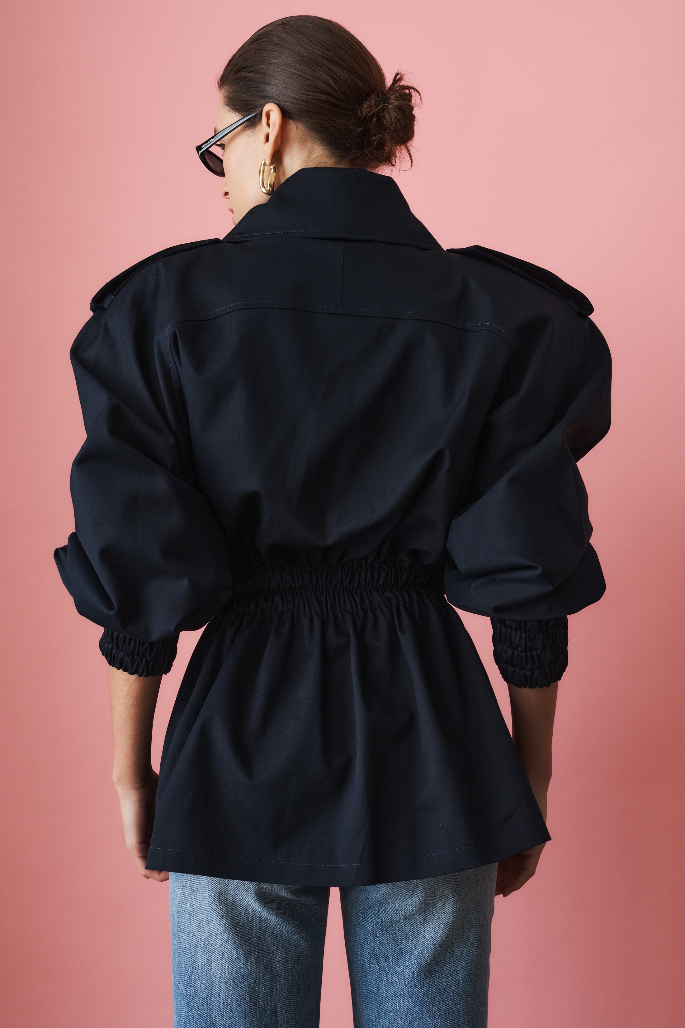 Our Trench Cotton Navy - DÉSORDRE