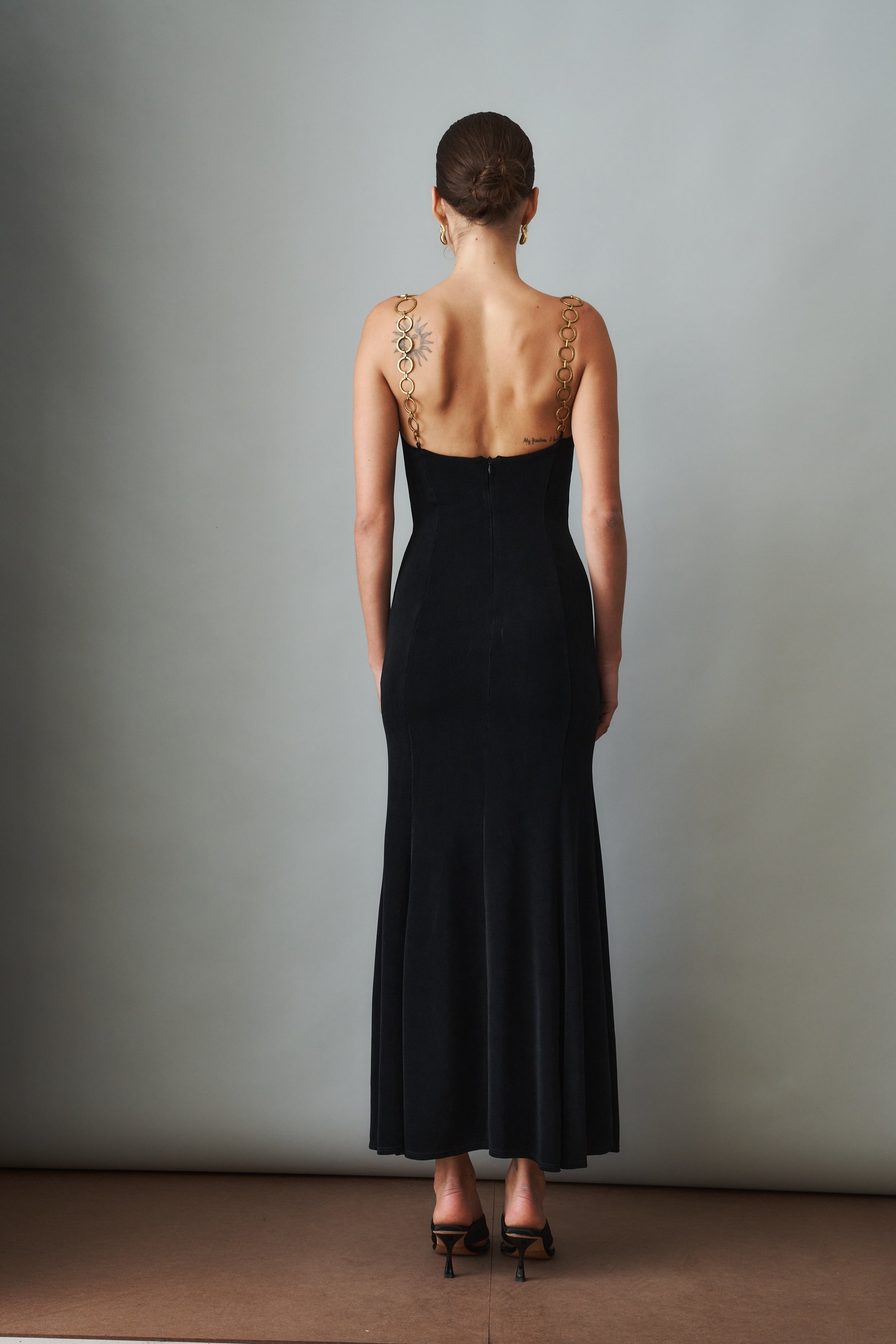 Jasmine Black Dress - DÉSORDRE