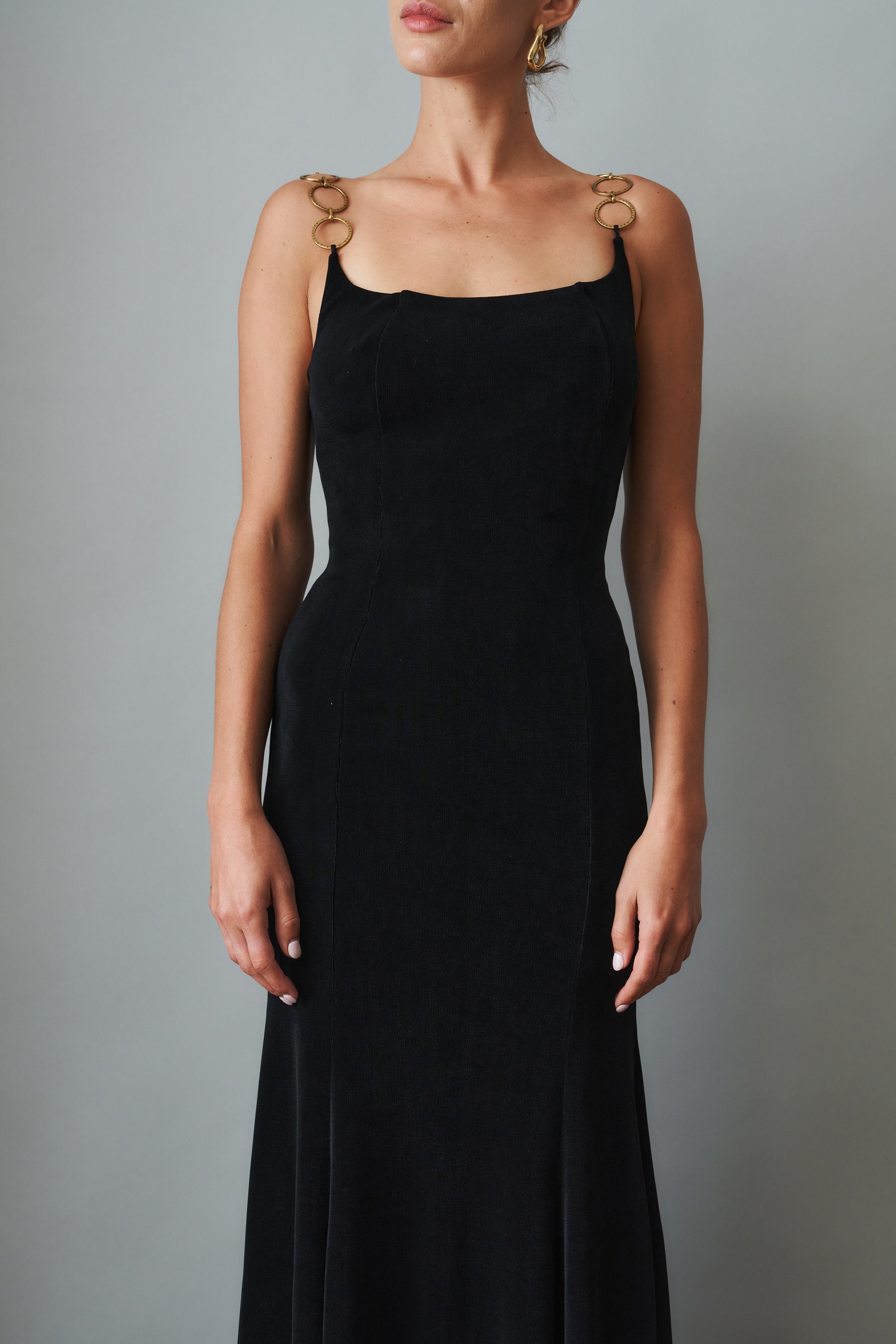 Jasmine Black Dress - DÉSORDRE
