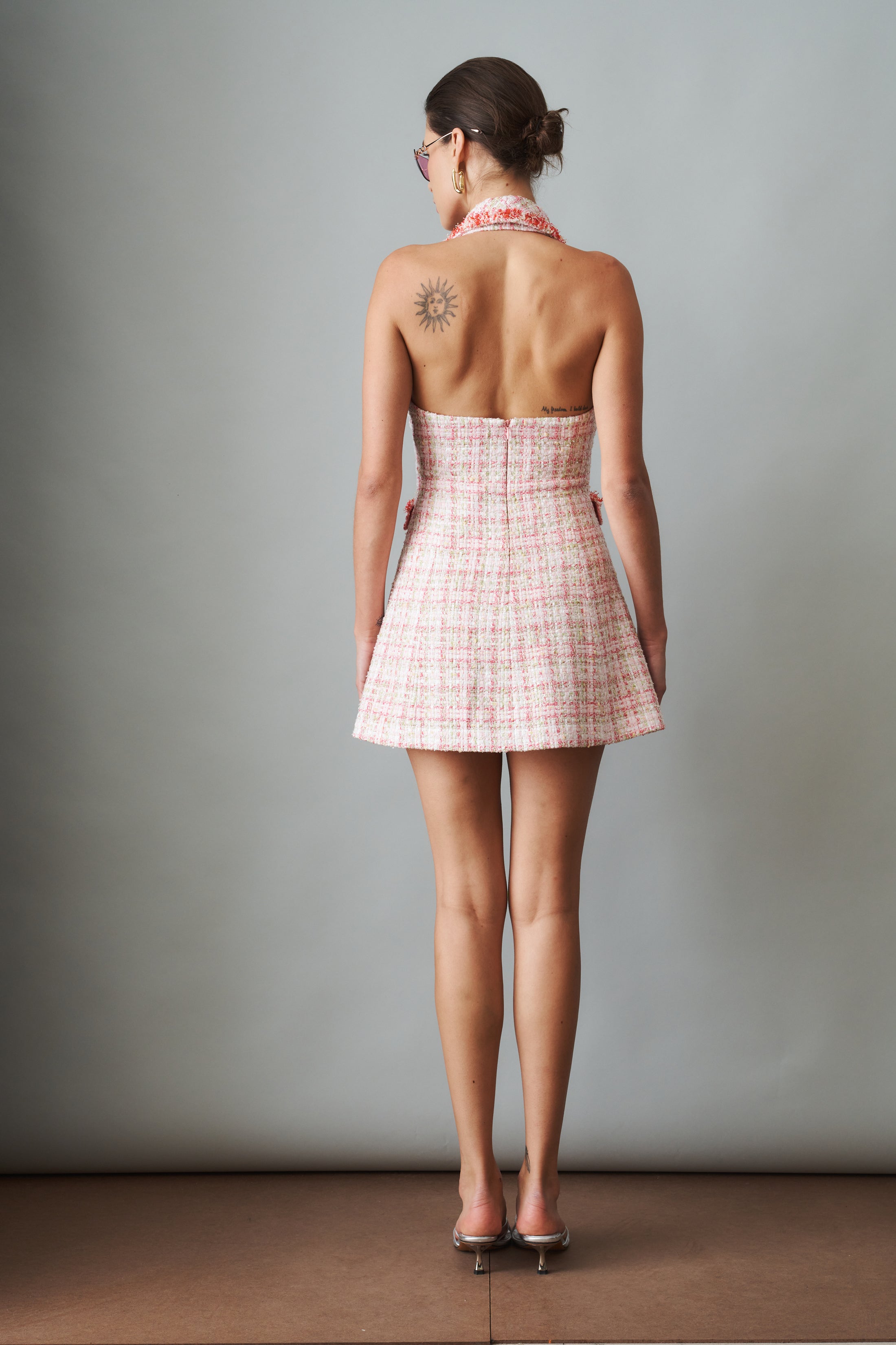 Bianca Pink Mini Dress - DÉSORDRE