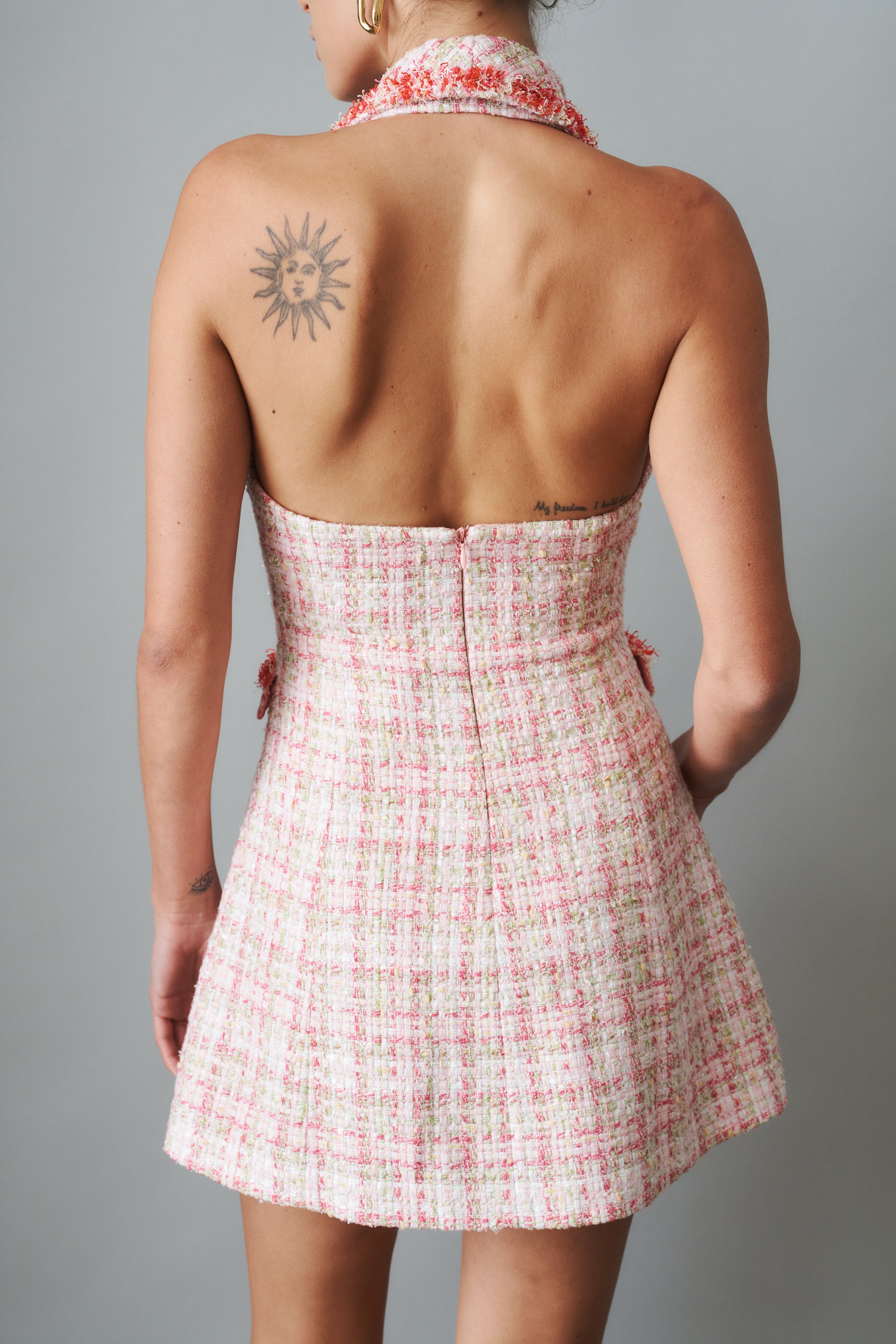 Bianca Pink Mini Dress - DÉSORDRE