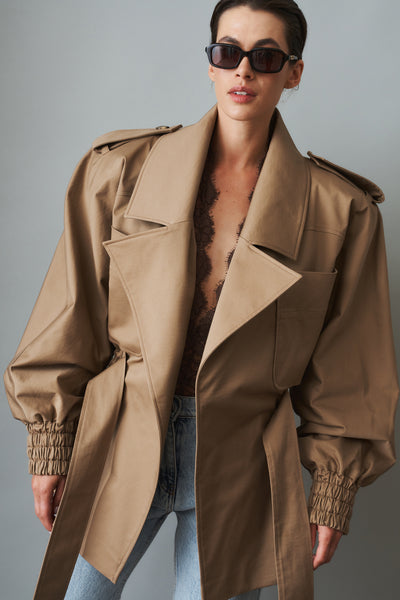Our Trench Cotton Camel - DÉSORDRE