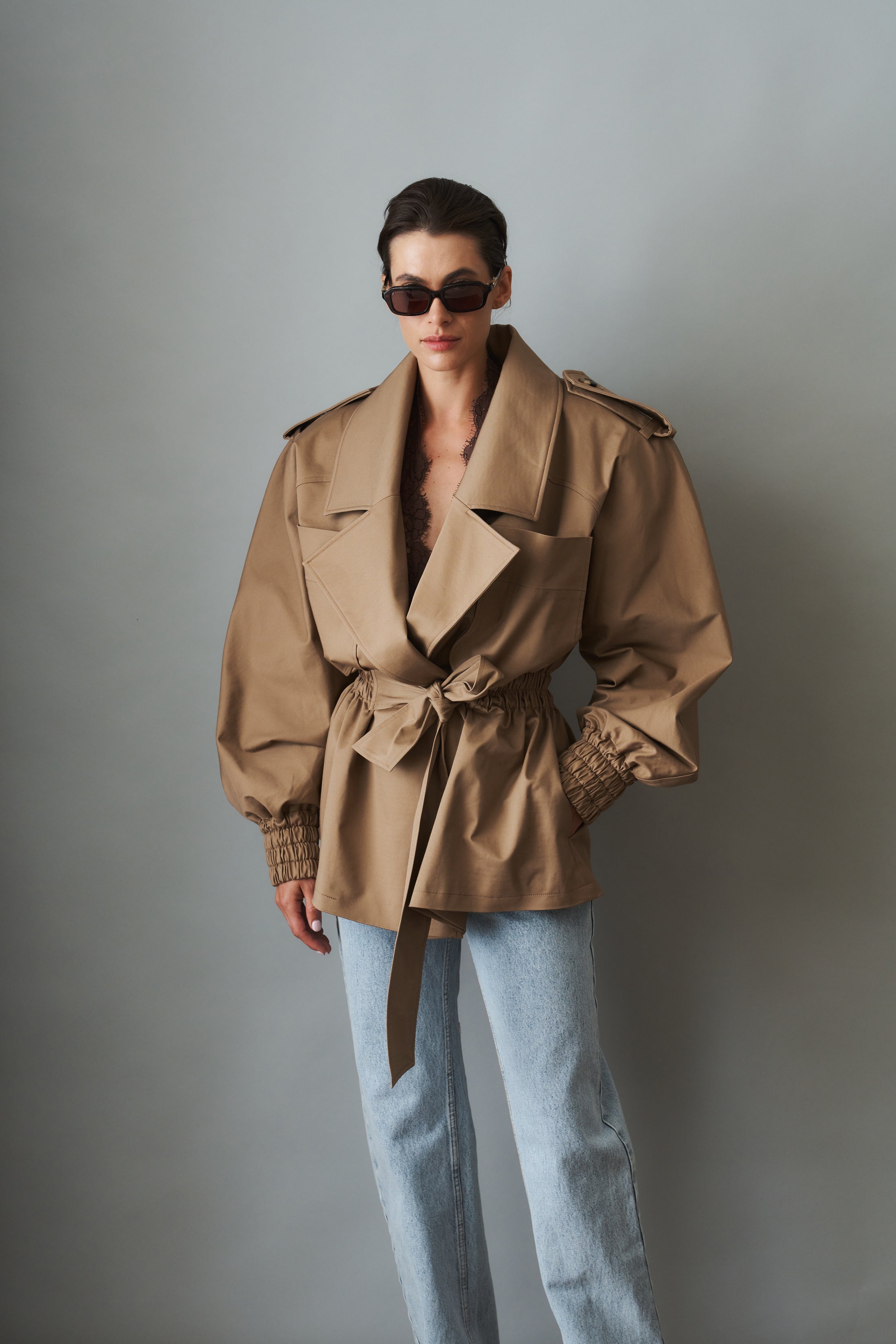 Our Trench Cotton Camel - DÉSORDRE