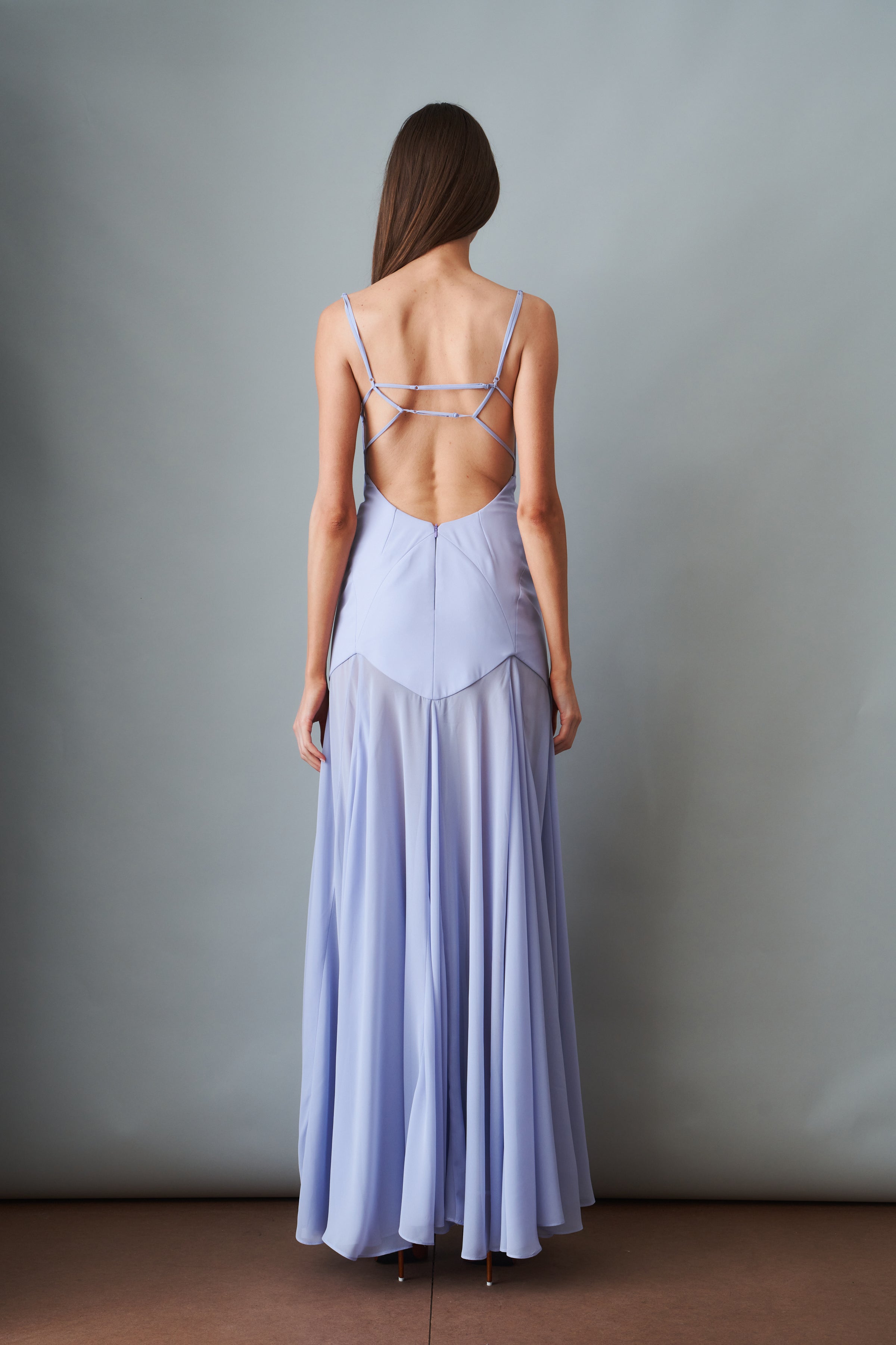 Lilac Long Dress - DÉSORDRE