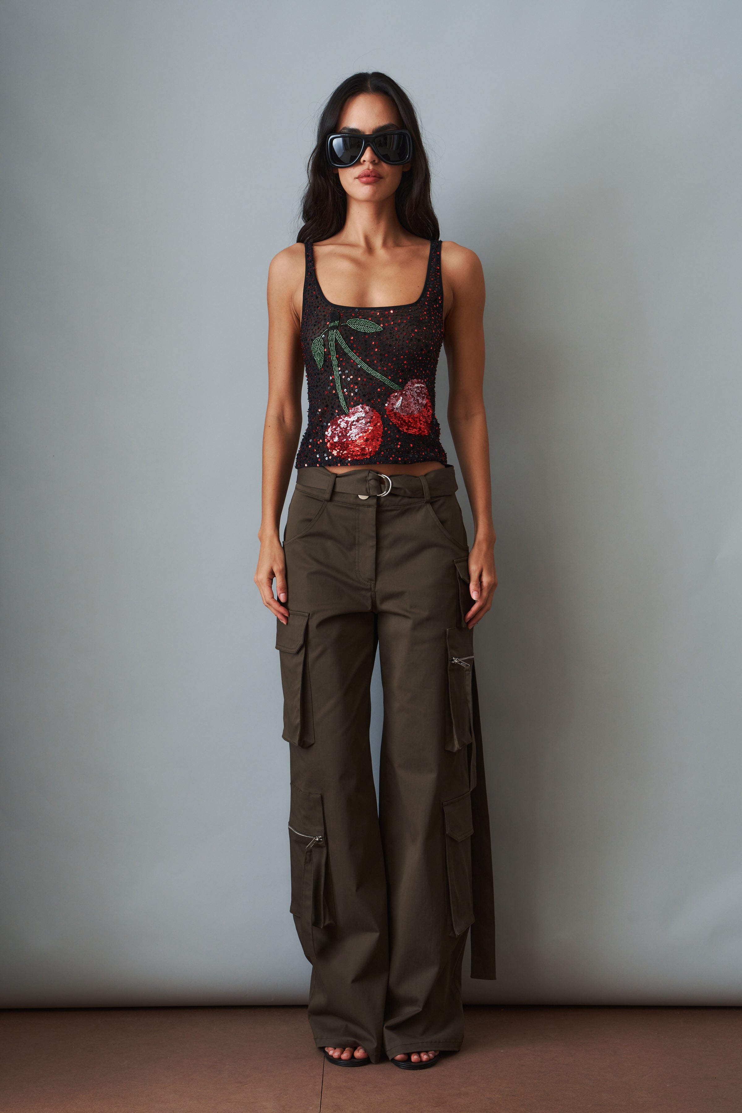 Khaki Cargo Pants - DÉSORDRE