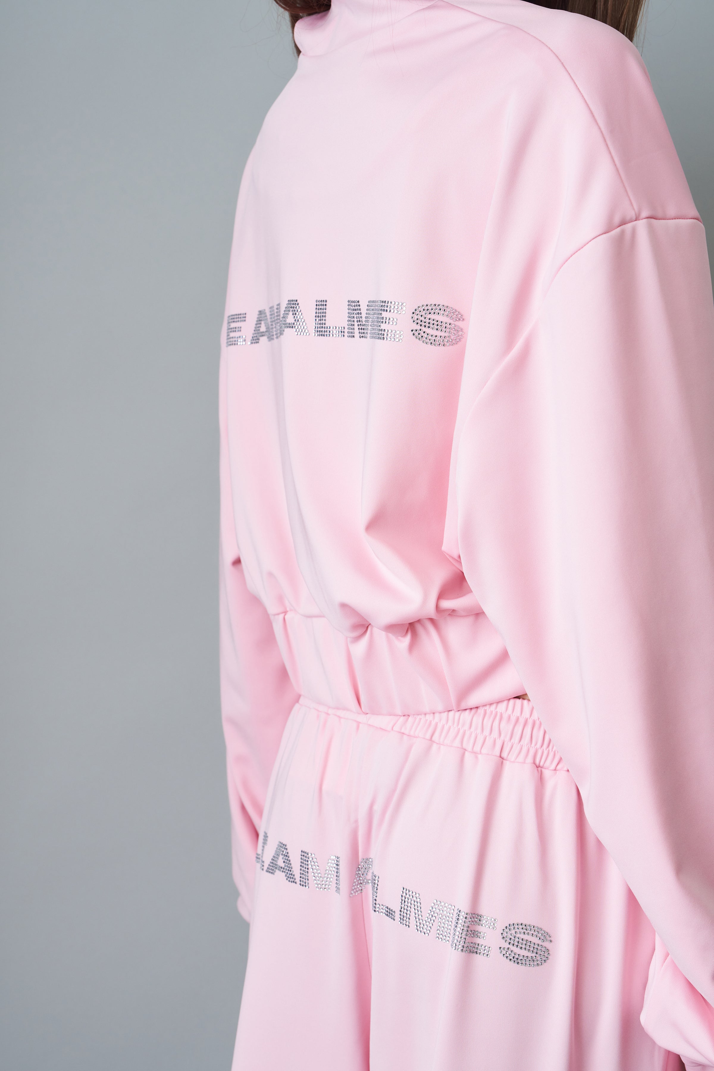 Pink Cropped Bomber - DÉSORDRE
