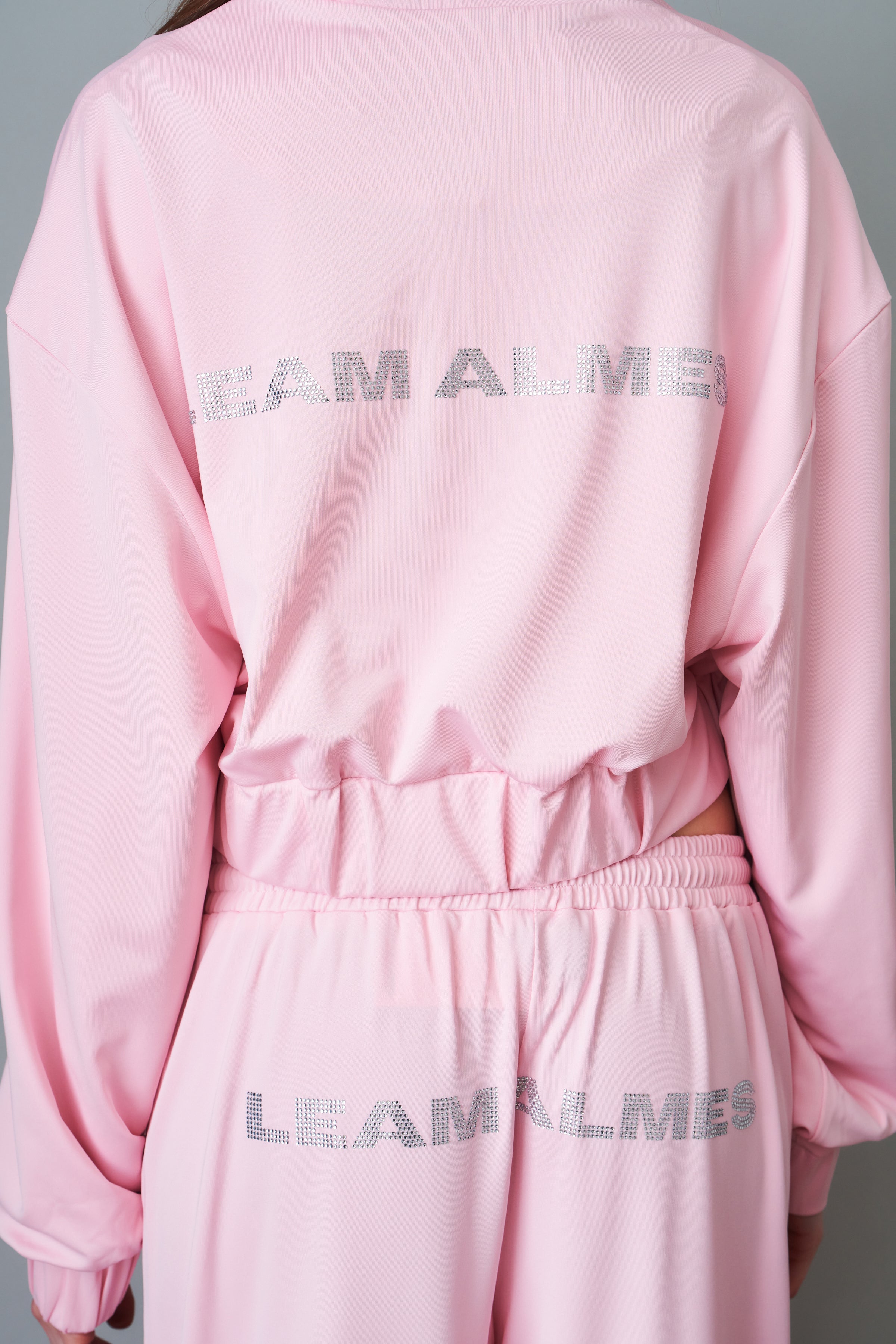 Pink Cropped Bomber - DÉSORDRE