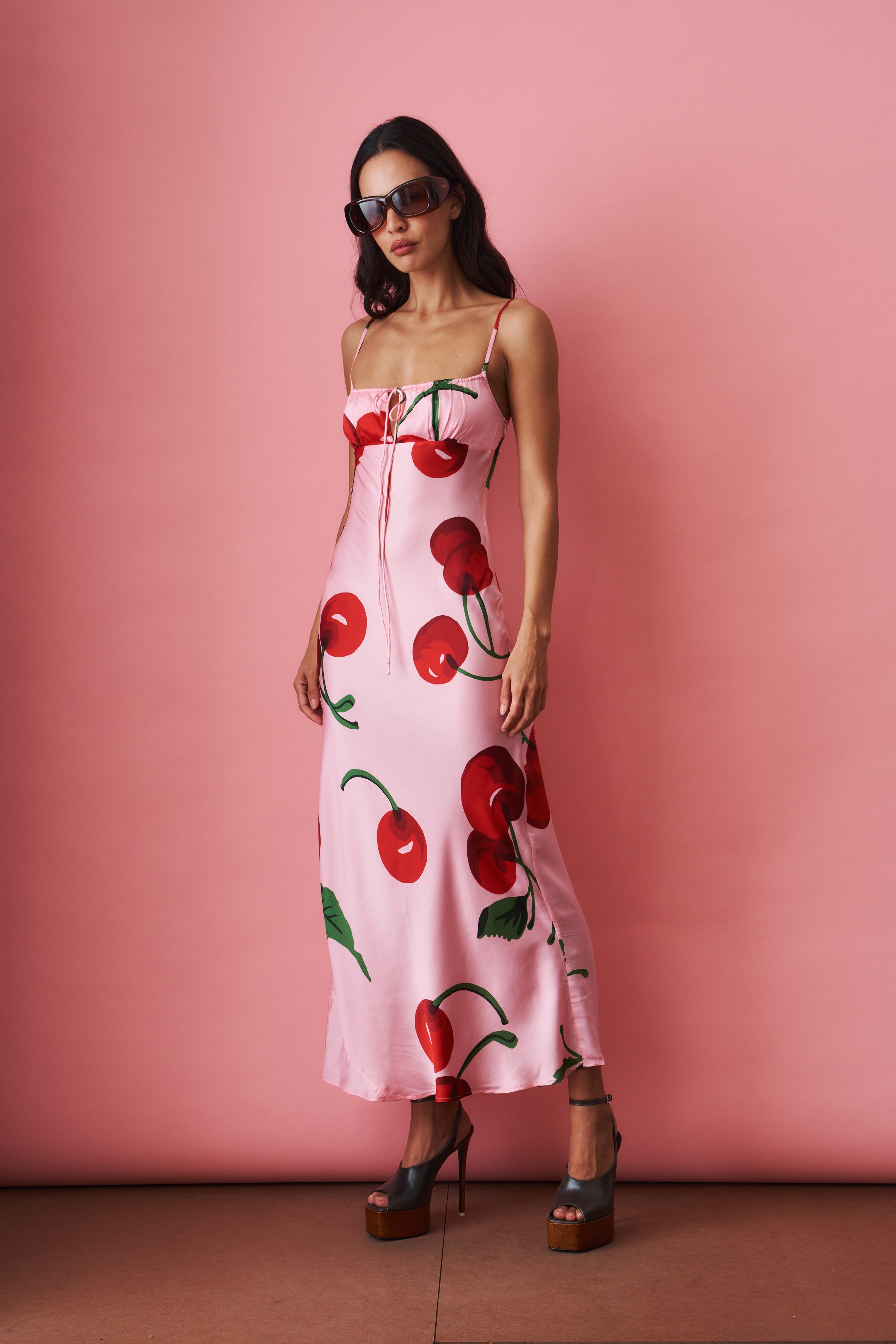 Cherry Maxi Dress - DÉSORDRE