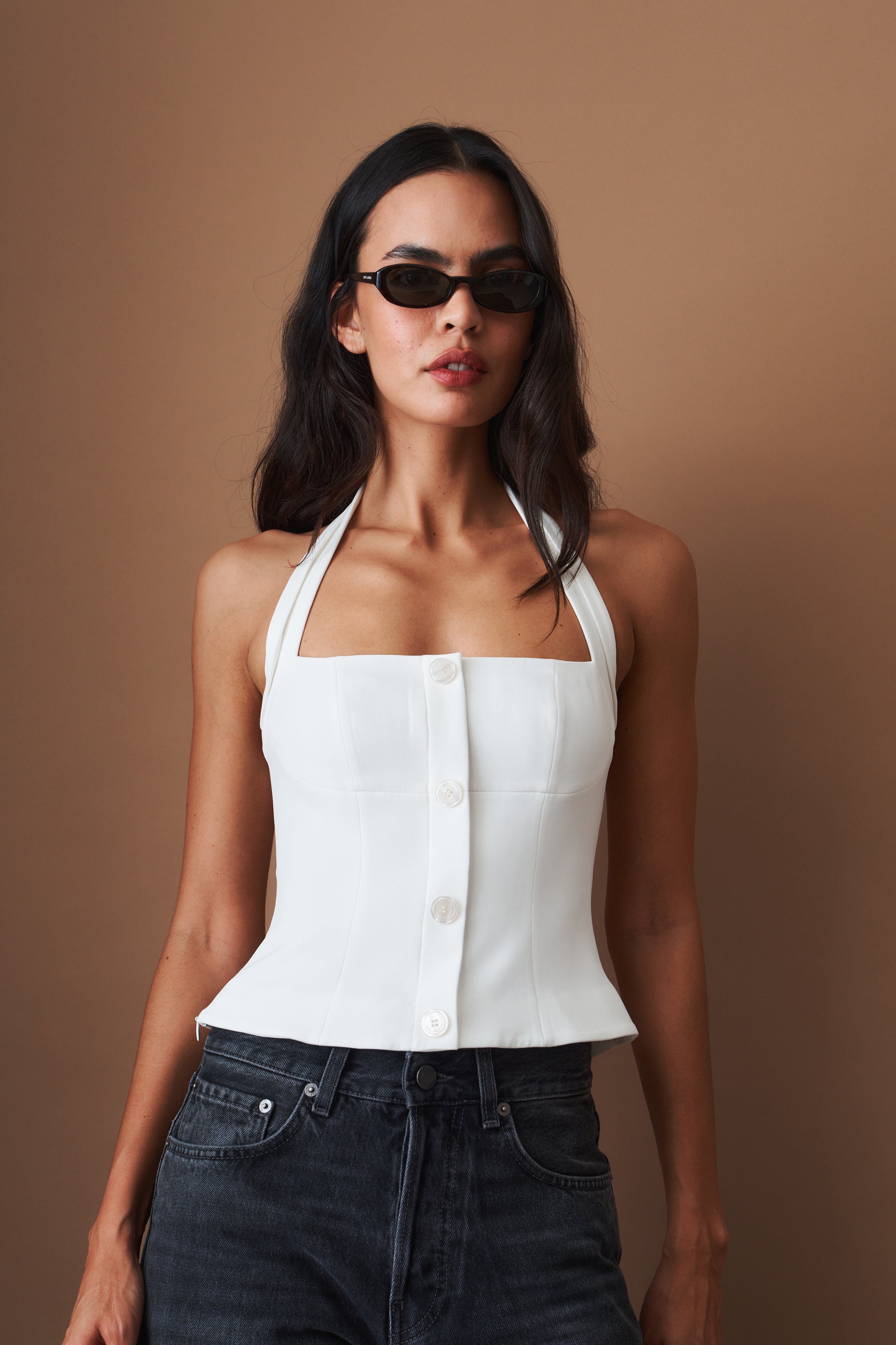 Lou Halter White Top - DÉSORDRE