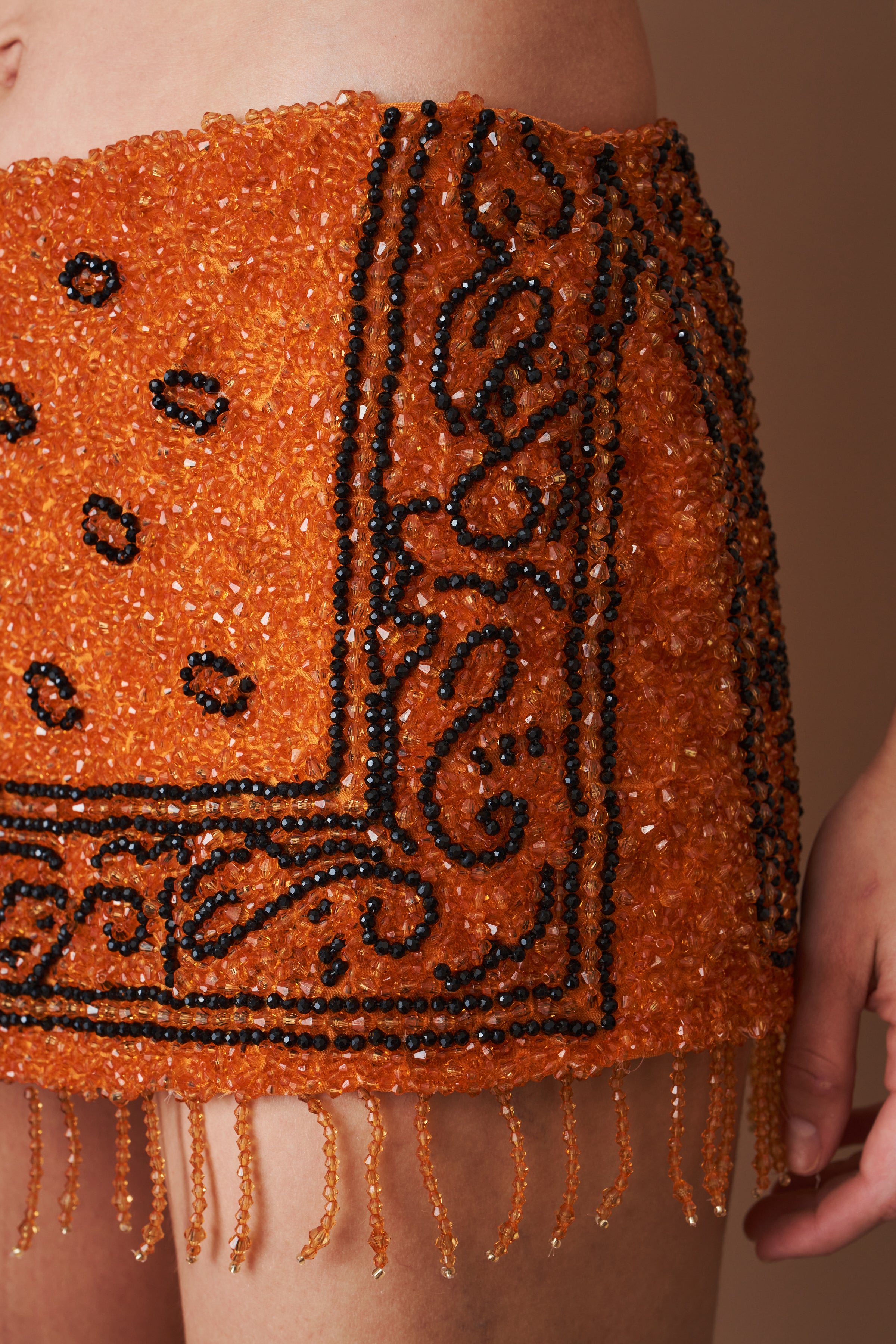 Beaded Bloom Skirt - DÉSORDRE