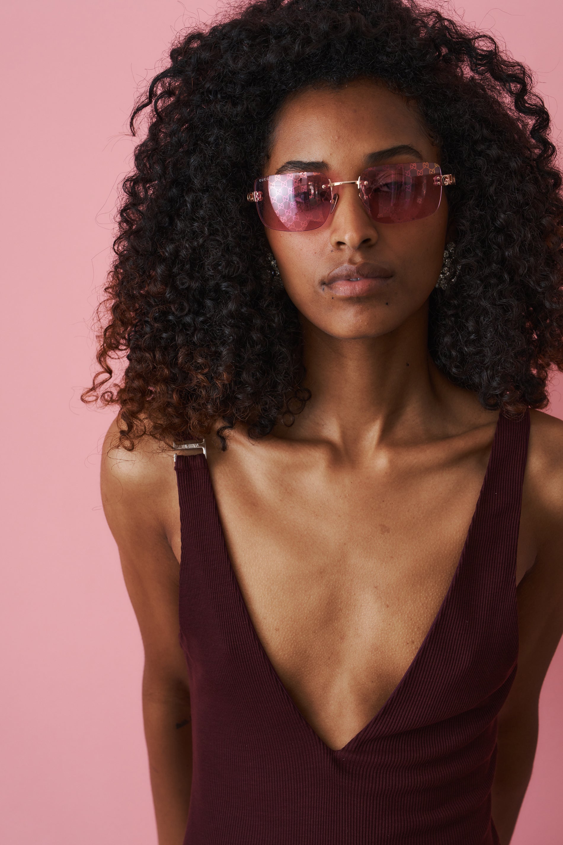 Dark Grape Midi Dress