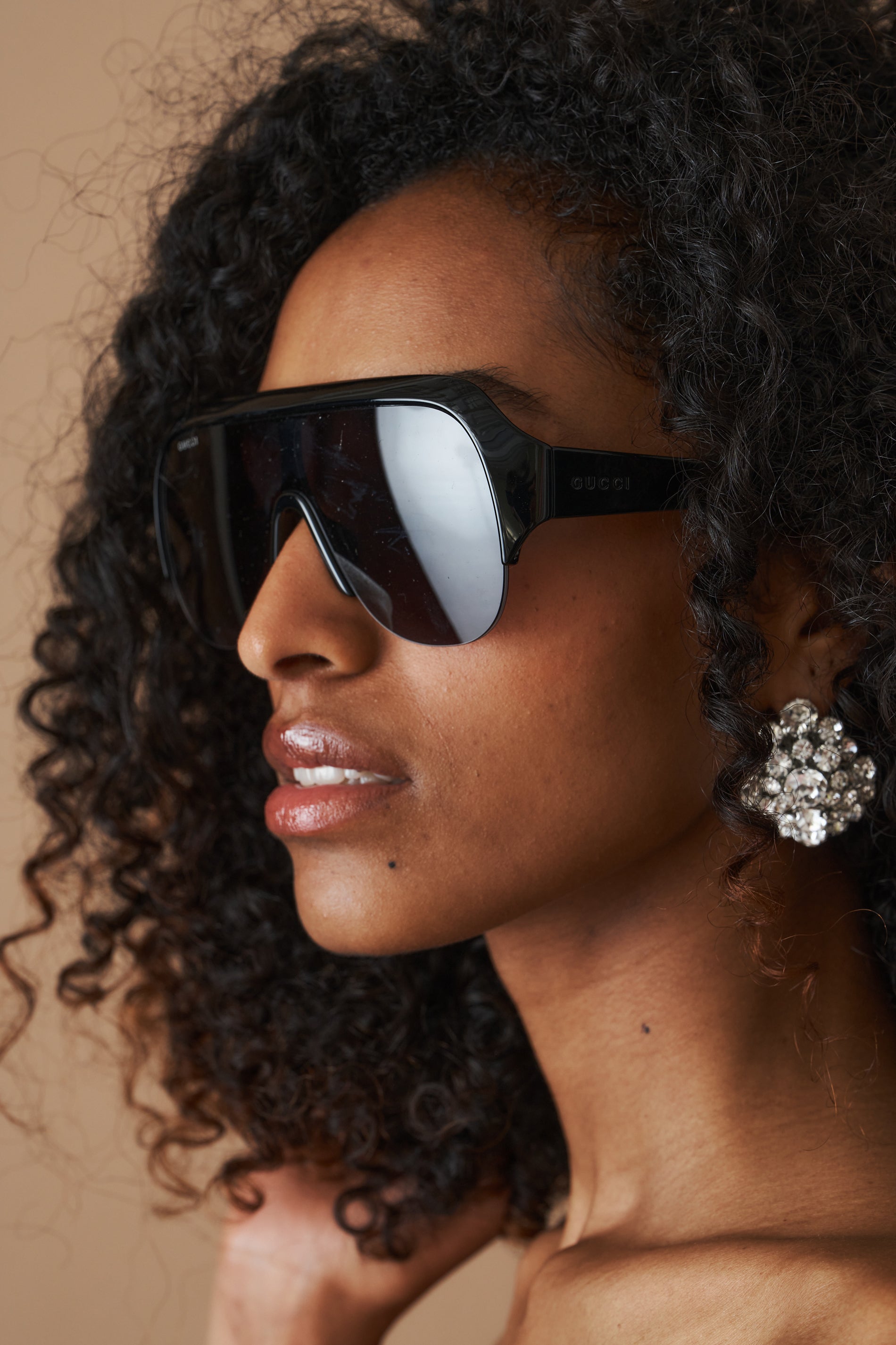 Black Flat Aviator