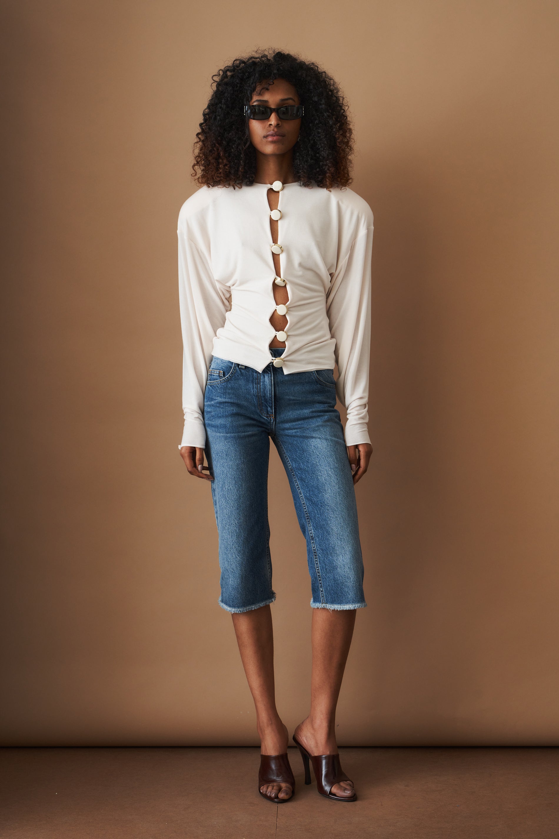 Aura Cream Cardigan