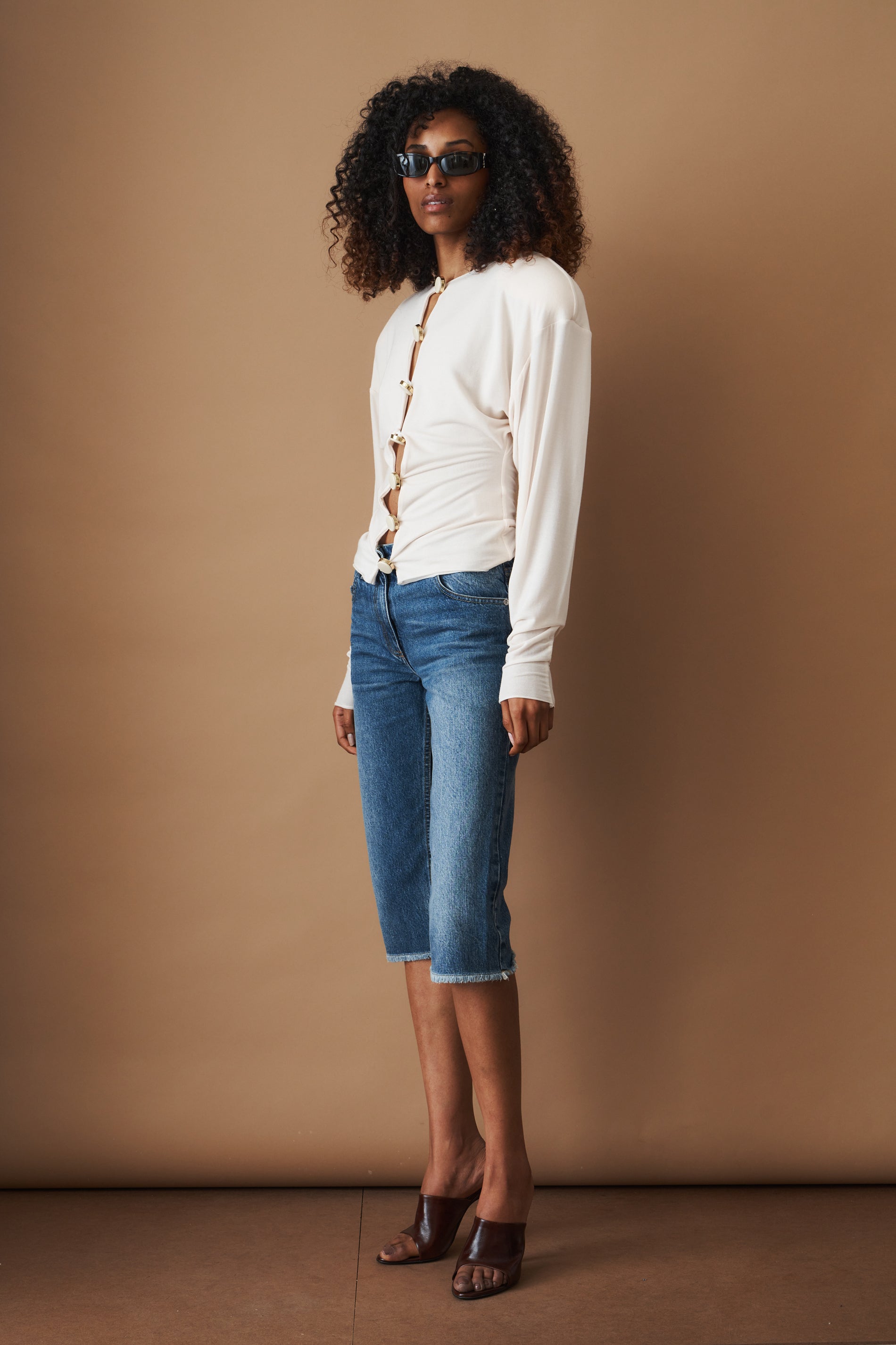 Aura Cream Cardigan