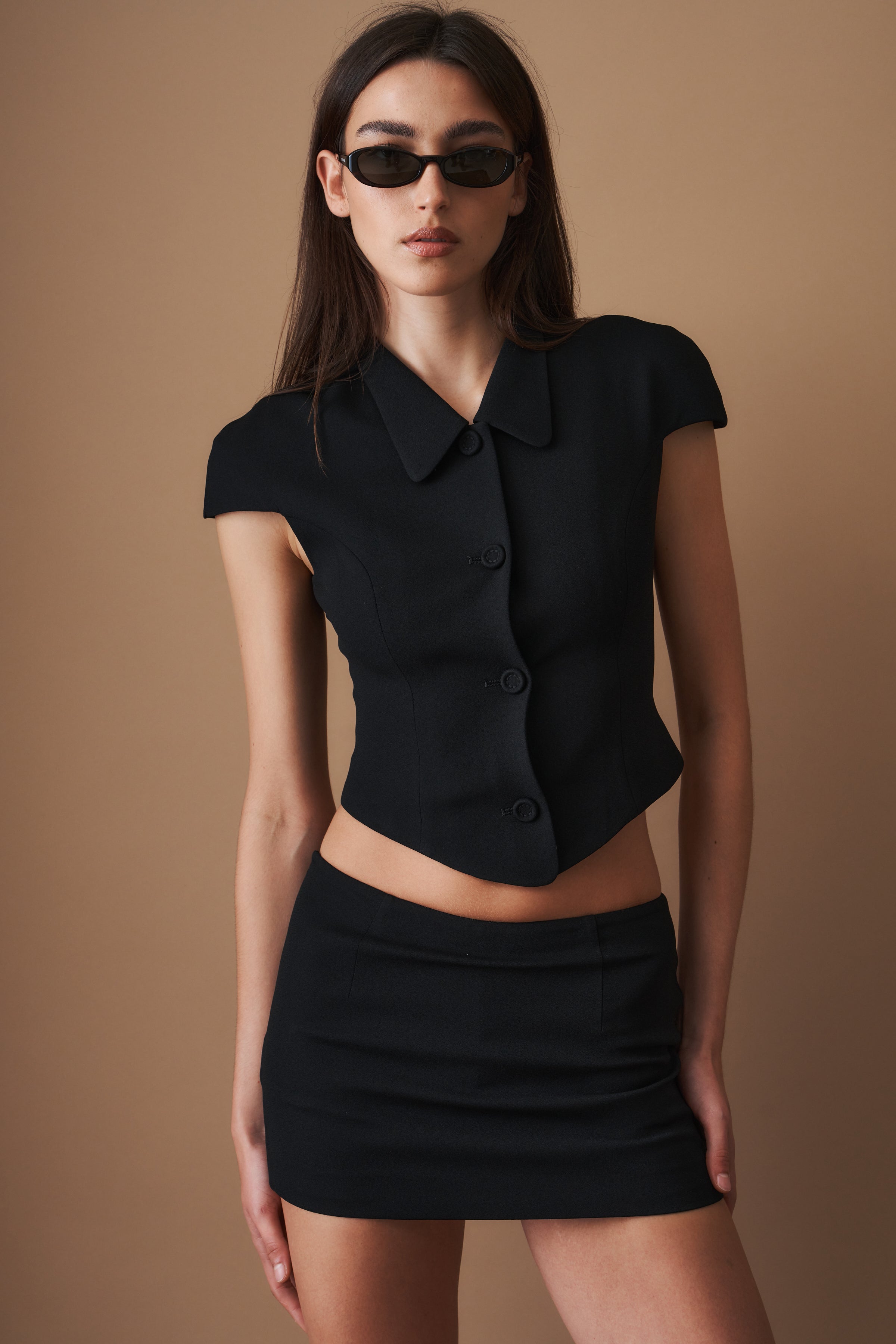 Alina Top Black