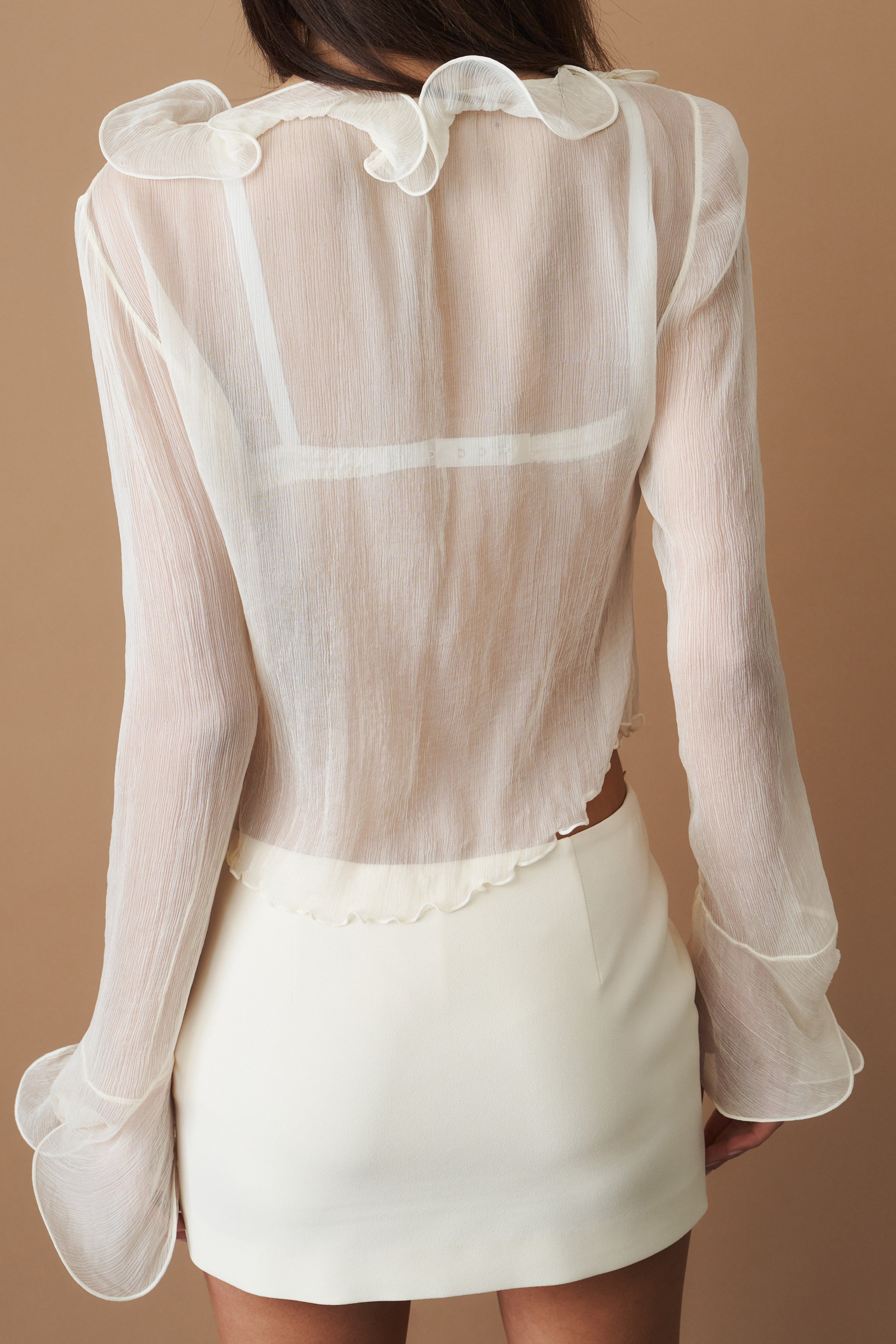 Monroe Top Champagne