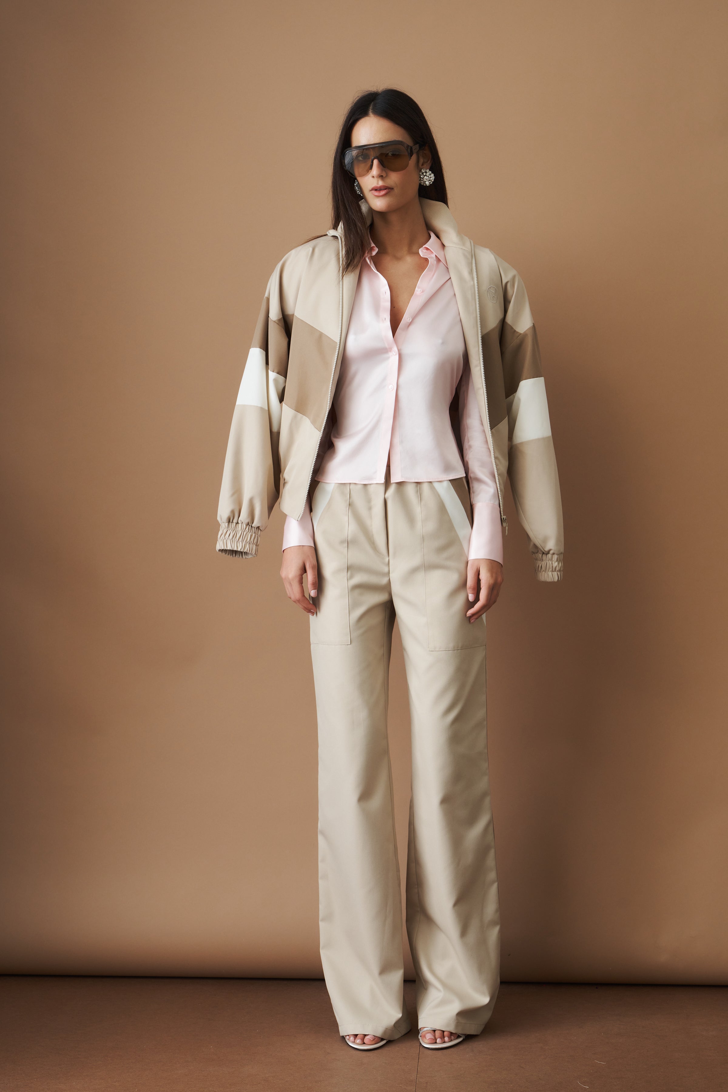 Sporty Jacket Beige
