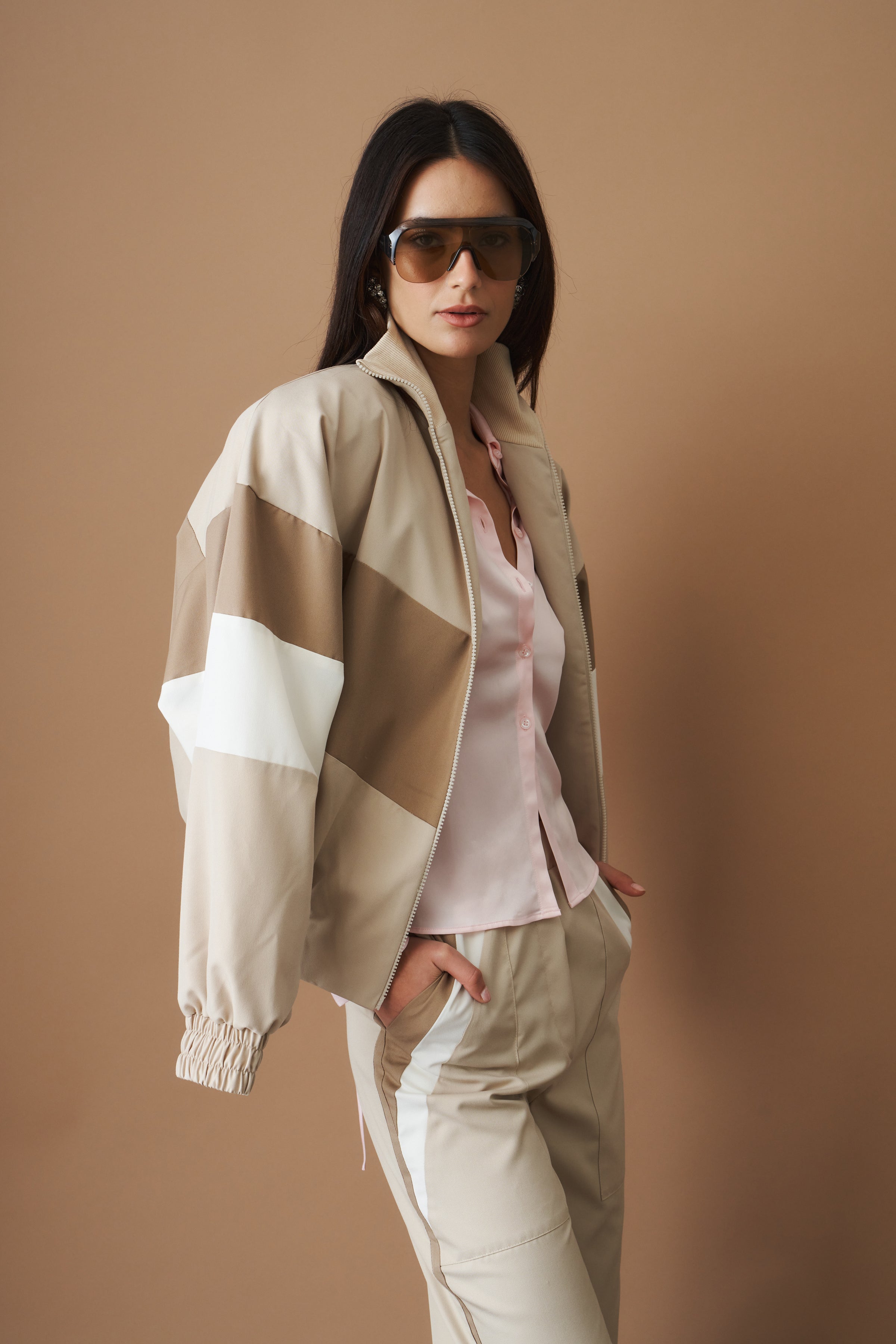Sporty Jacket Beige