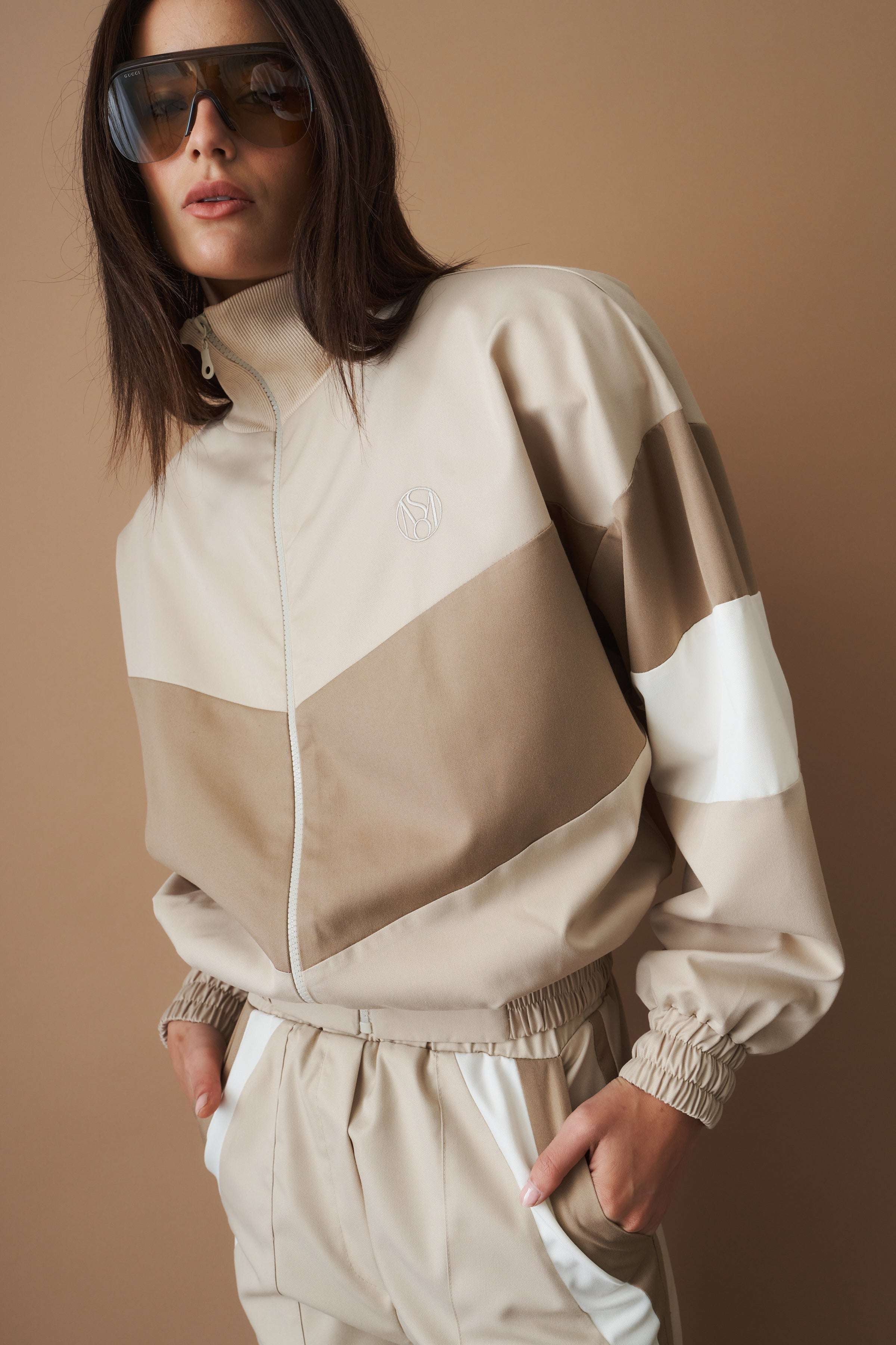 Sporty Jacket Beige