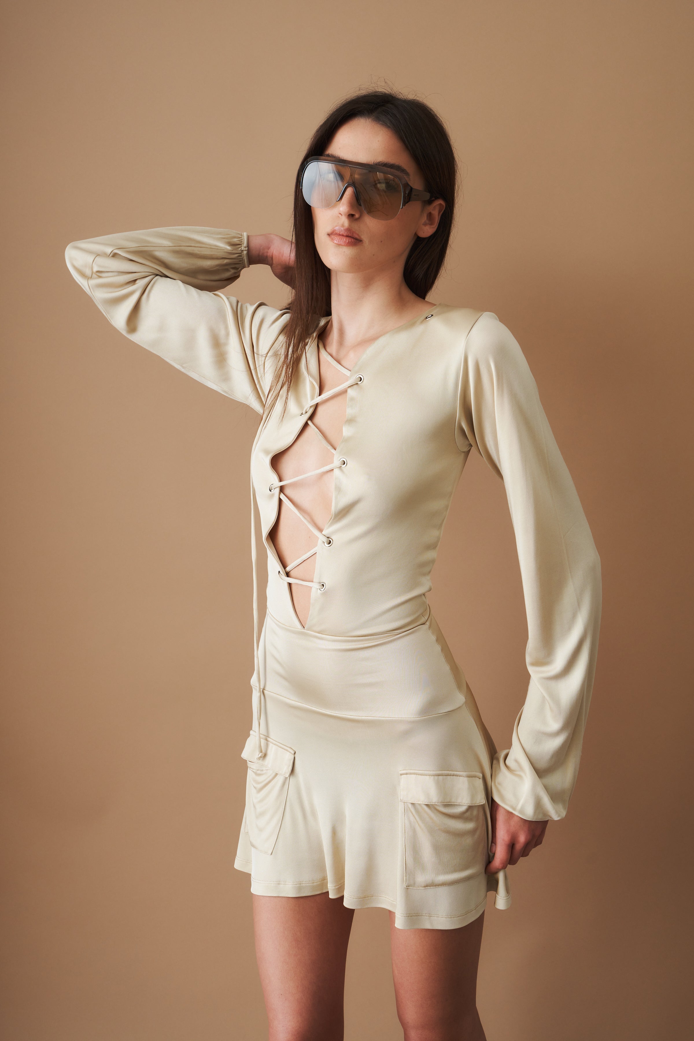 Kira Dress Champagne