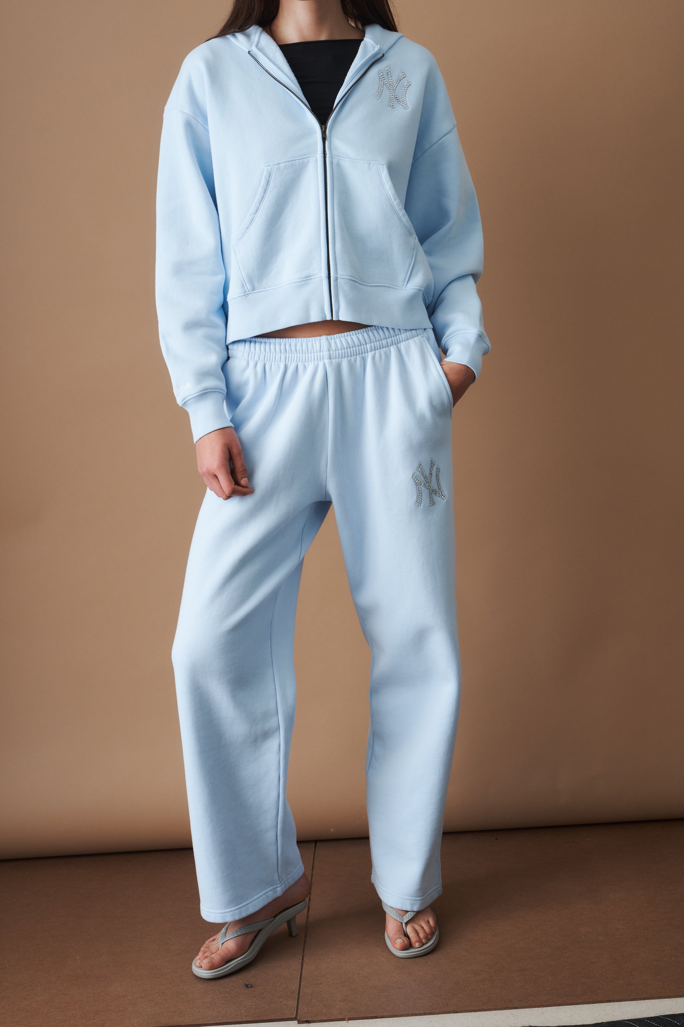 Yankees Krystal Wide Sweatpant